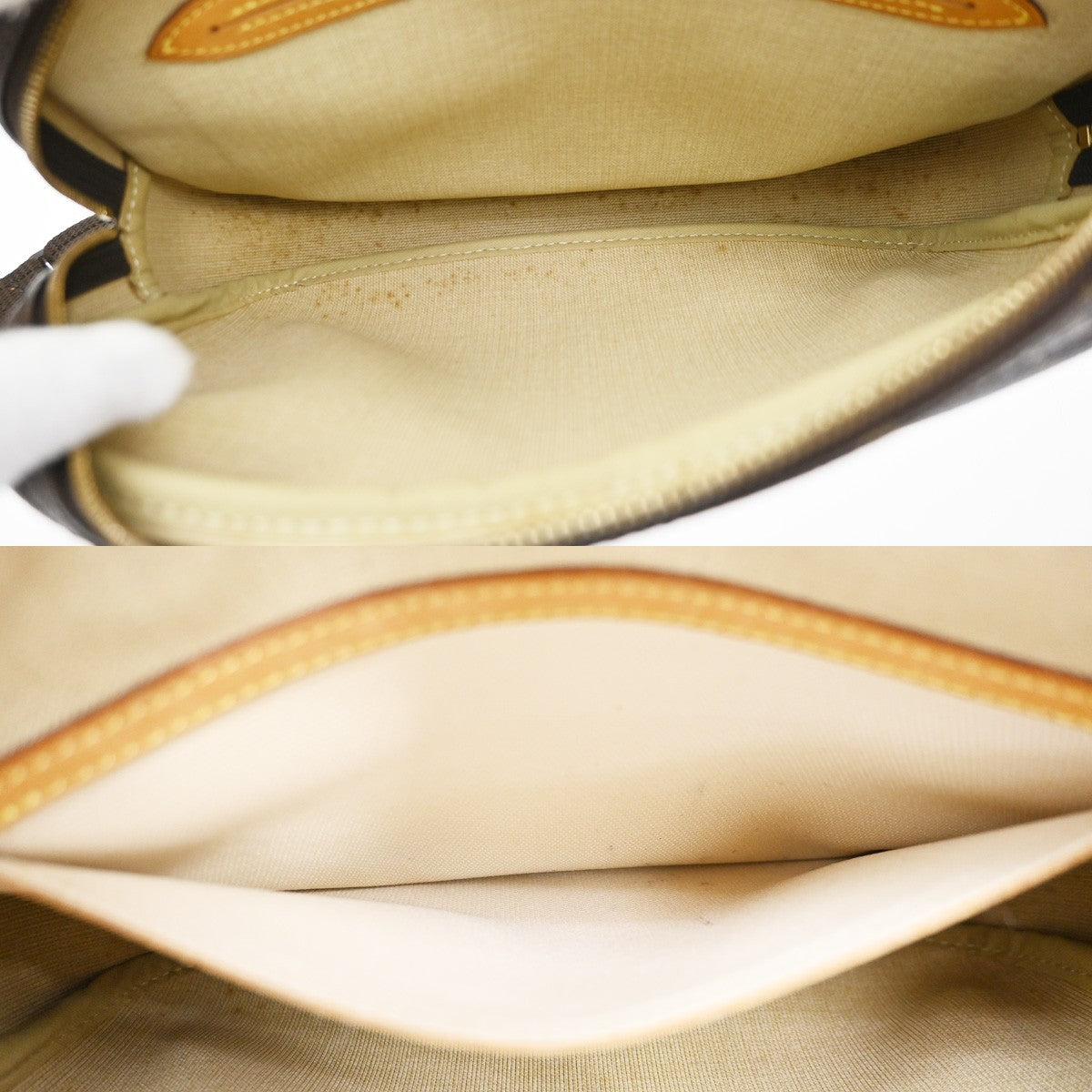 Louis Vuitton Reporter Monogram Canvas Brown Canvas Shoulder Bag Bag (Pre-Owned)