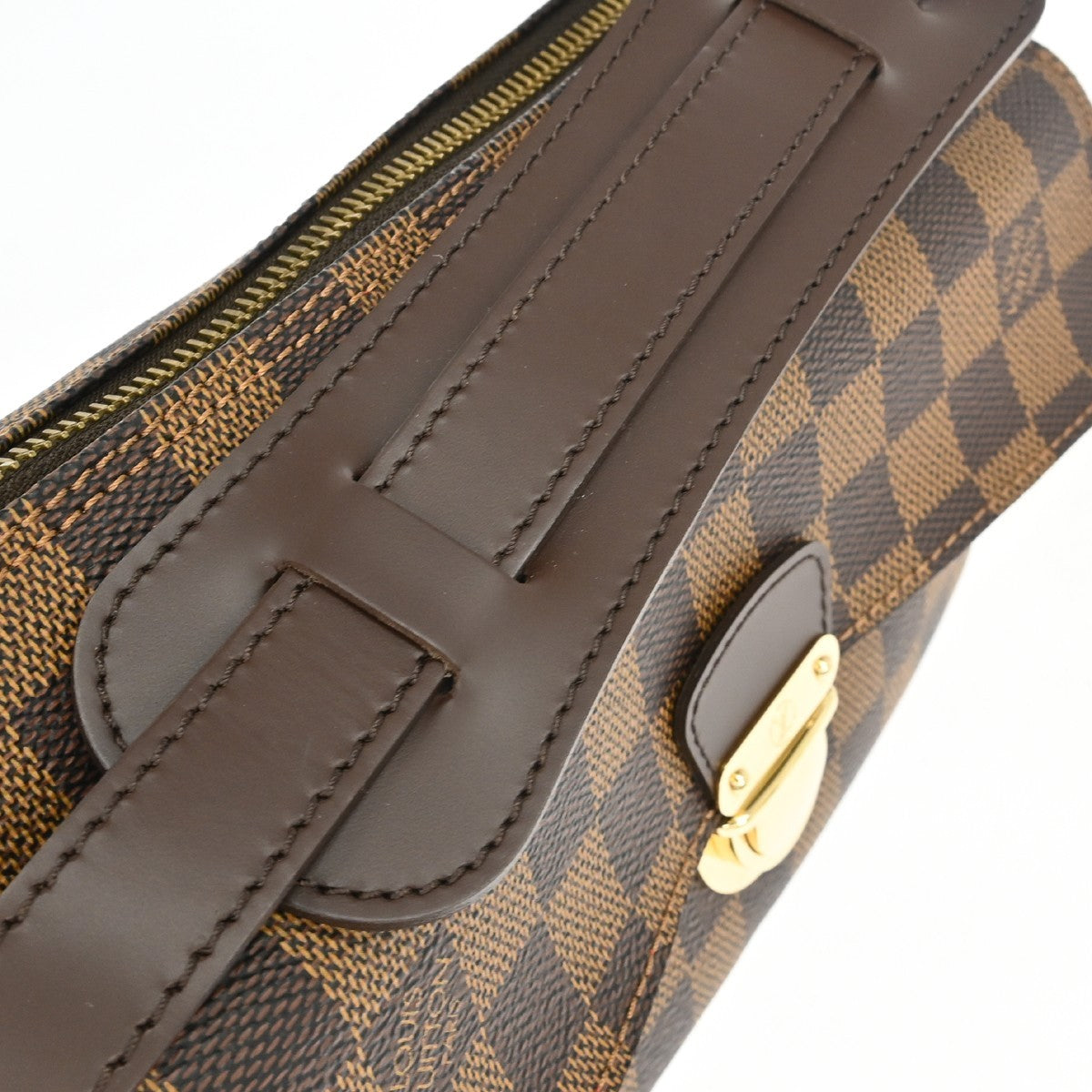 Louis Vuitton Ravello Damier Brown Canvas Handbag (Pre-Owned)