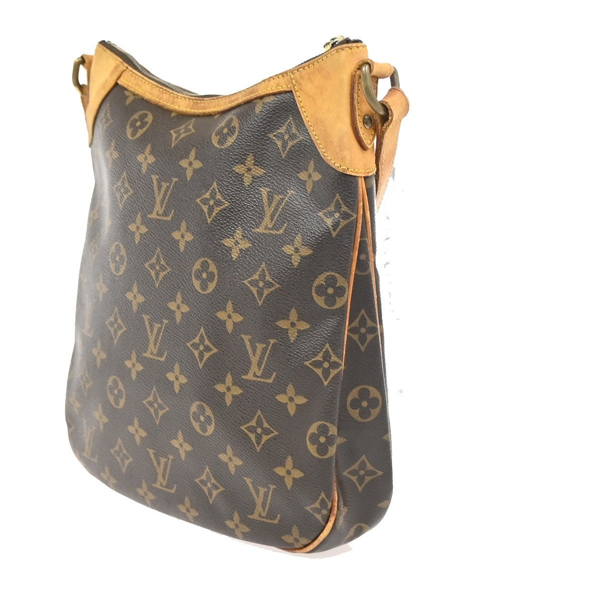 Louis Vuitton Odeon Monogram Canvas Brown Canvas Shoulder Bag Bag (Pre-Owned)