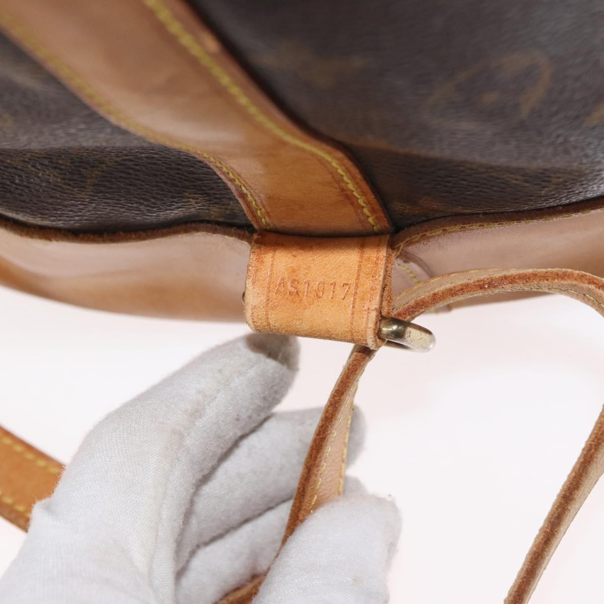 Louis Vuitton Randonnee Monogram Canvas Brown Canvas Shoulder Bag Bag (Pre-Owned)