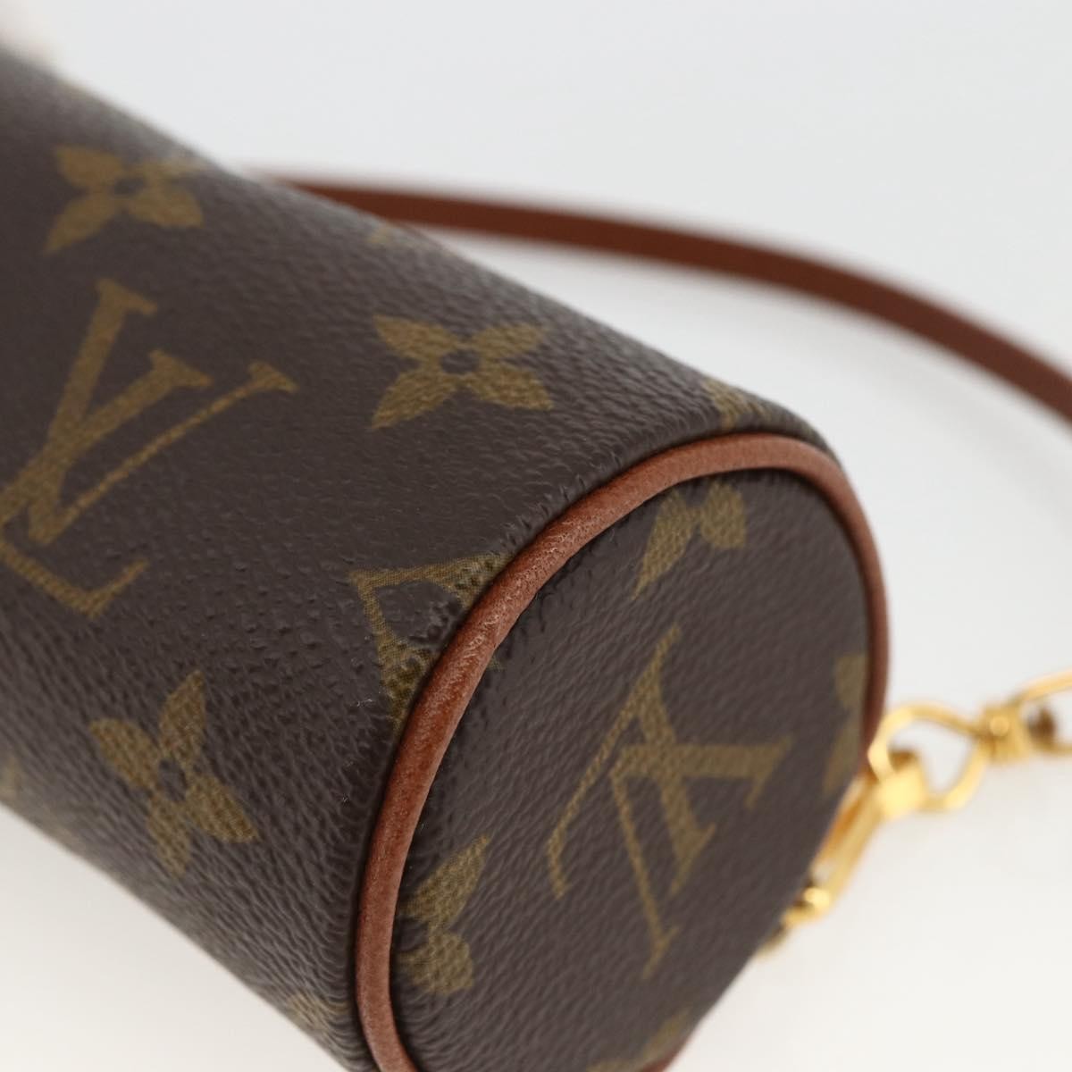 Louis Vuitton Papillon Pochette Monogram Canvas Brown Canvas Clutche & Pouche Bag (Pre-Owned)