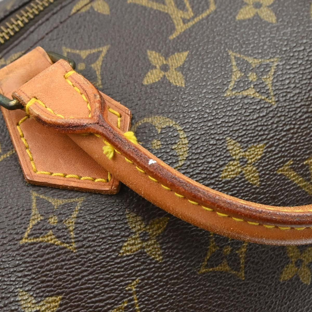 Louis Vuitton Speedy Monogram Canvas Brown Canvas Handbag (Pre-Owned)