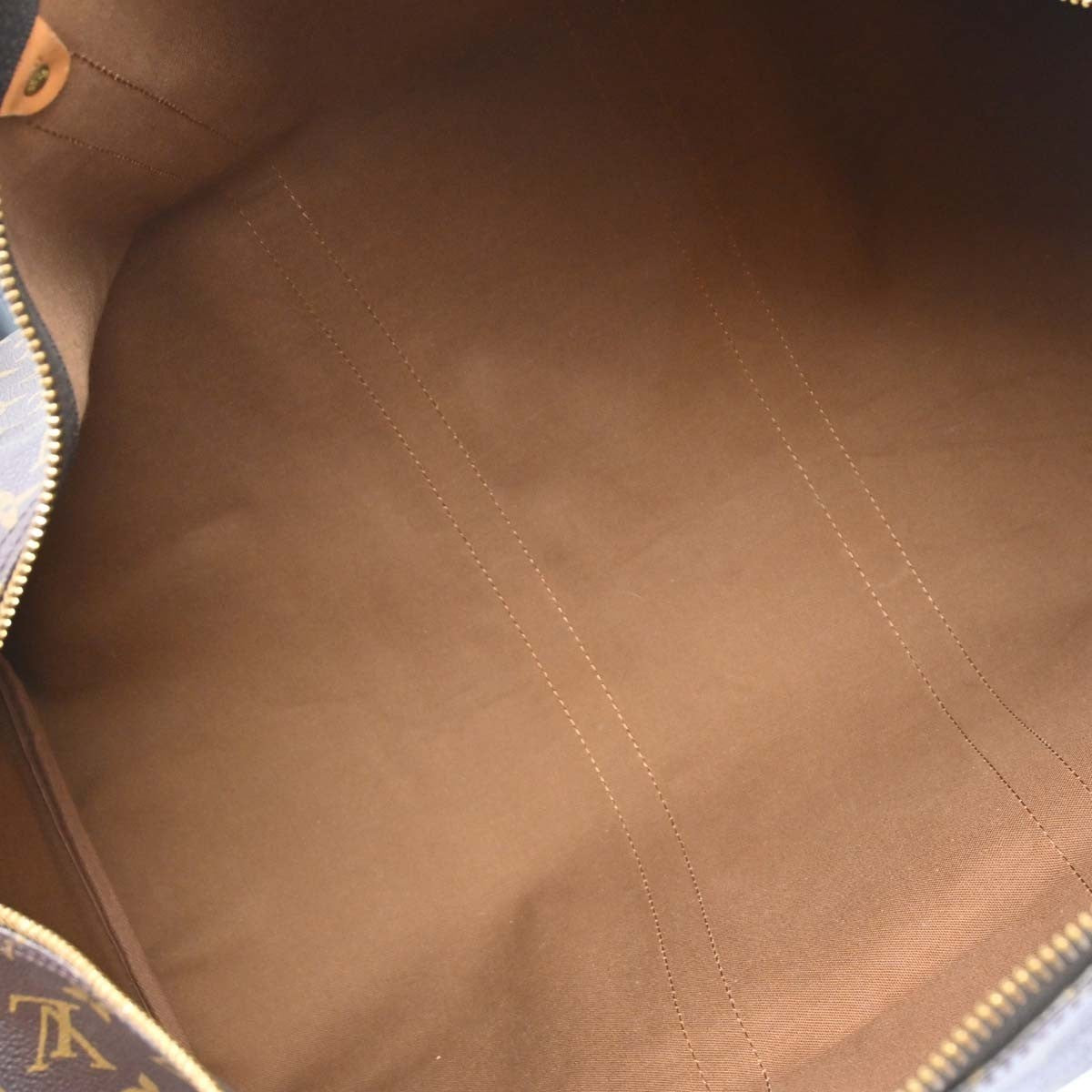 Louis Vuitton Keepall Monogram Canvas Brown Canvas Travel Bag Bag (Pre-Owned)
