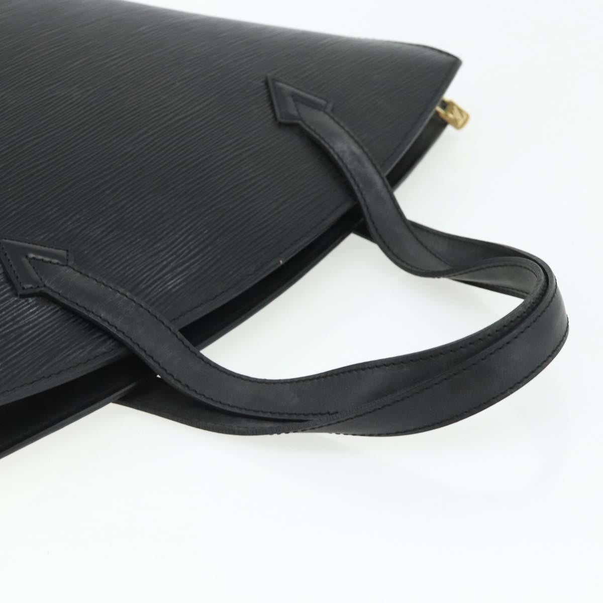 Louis Vuitton Saint Jacques Epi Leather Black Leather Handbag (Pre-Owned)
