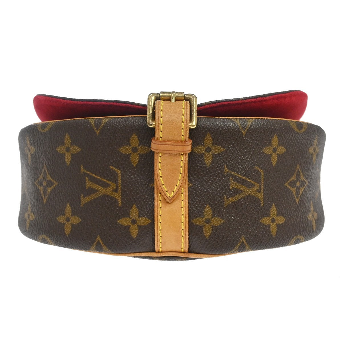 Louis Vuitton Tambourine Monogram Canvas Brown Canvas Shoulder Bag Bag (Pre-Owned)