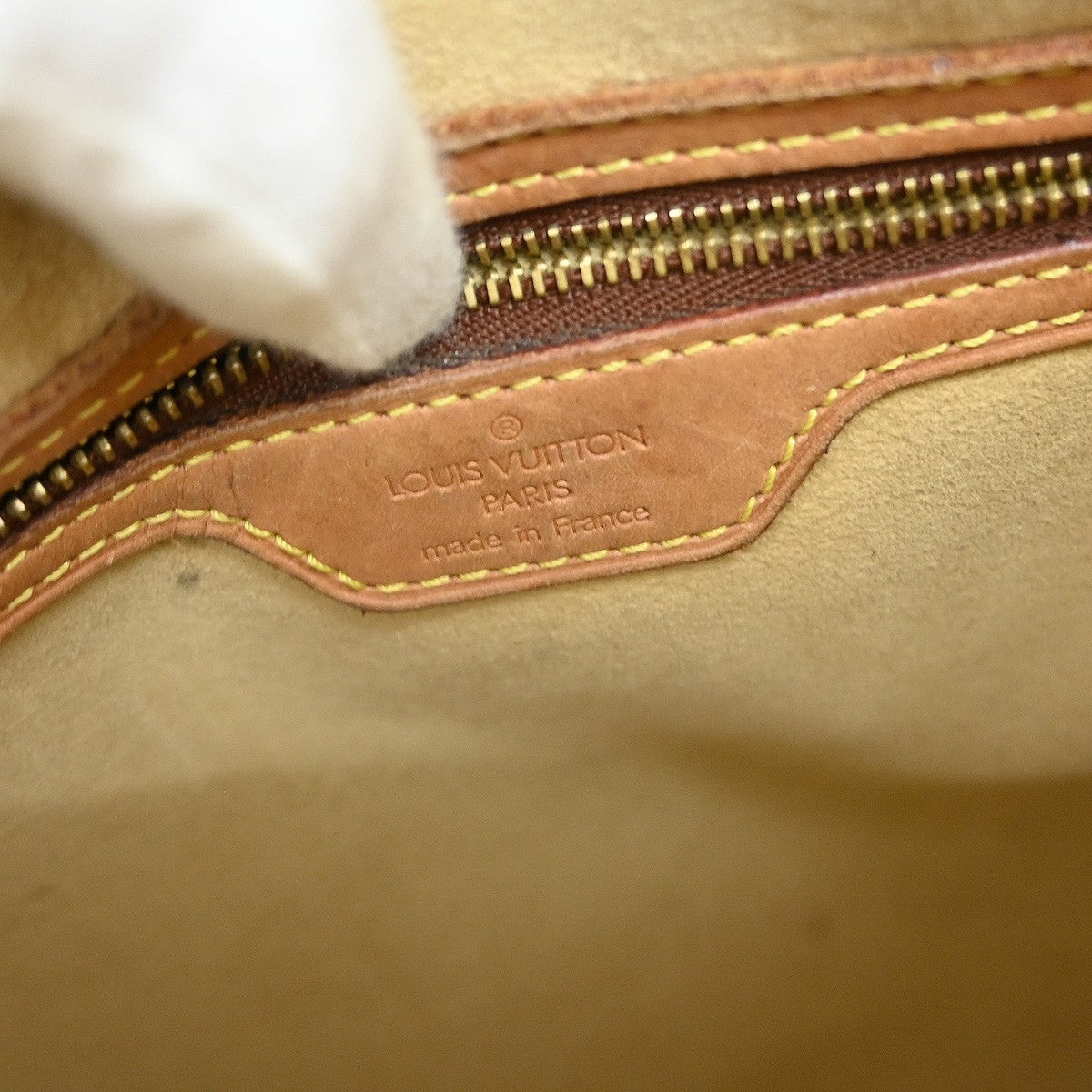 Louis Vuitton Looping Monogram Canvas Brown Canvas Handbag (Pre-Owned)