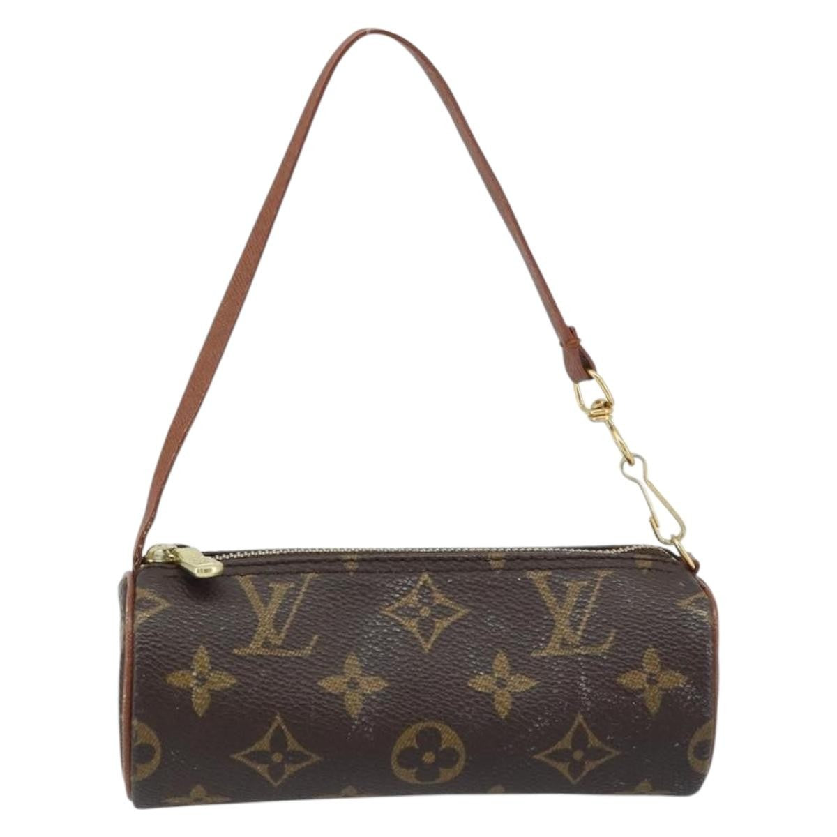 Louis Vuitton Papillon Pochette Monogram Canvas Brown Canvas Clutche & Pouche Bag (Pre-Owned)
