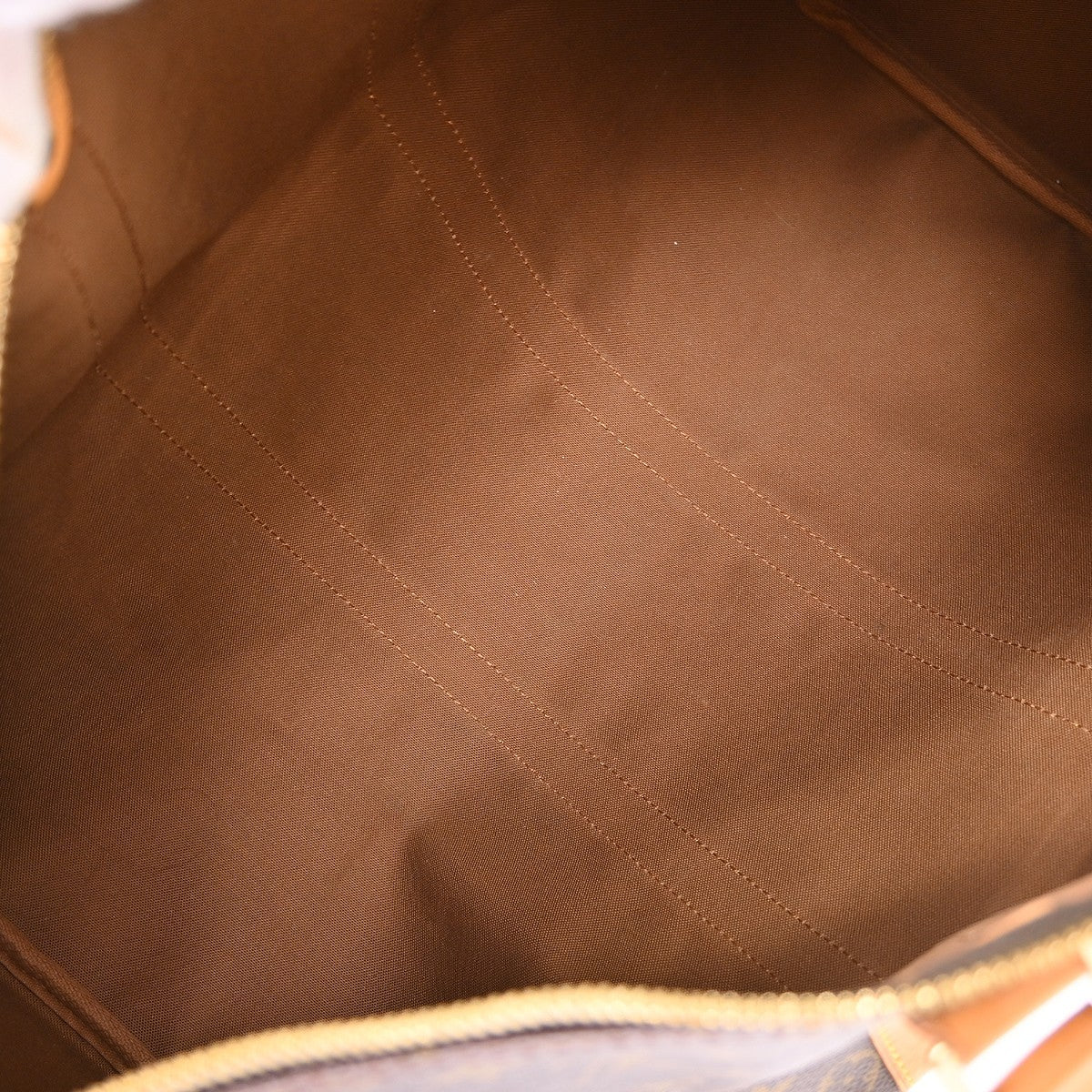 Louis Vuitton Keepall Monogram Canvas Brown Canvas Travel Bag Bag (Pre-Owned)