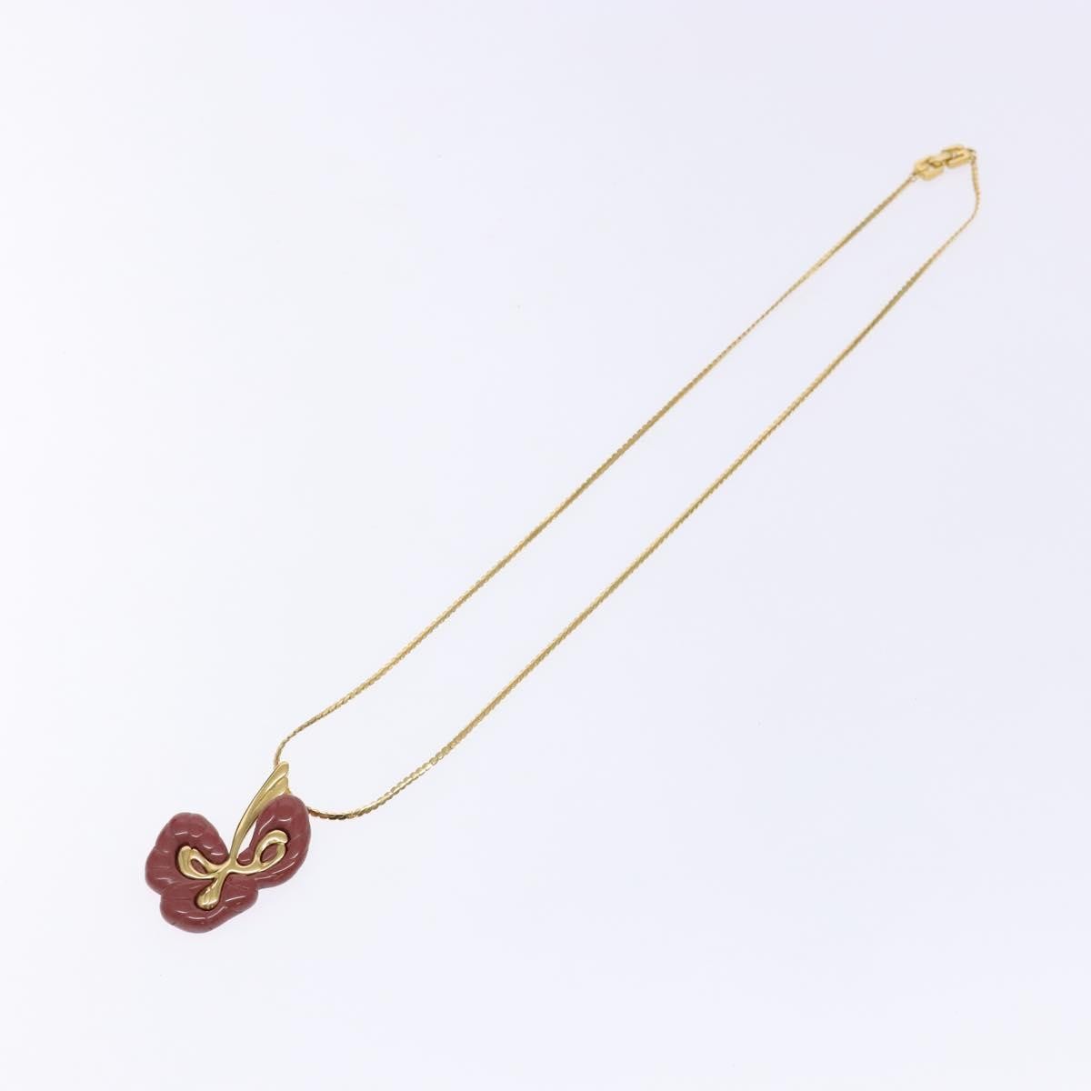 Givenchy Vintage Metal Gold Metal Necklace Jewelry (Pre-Owned)