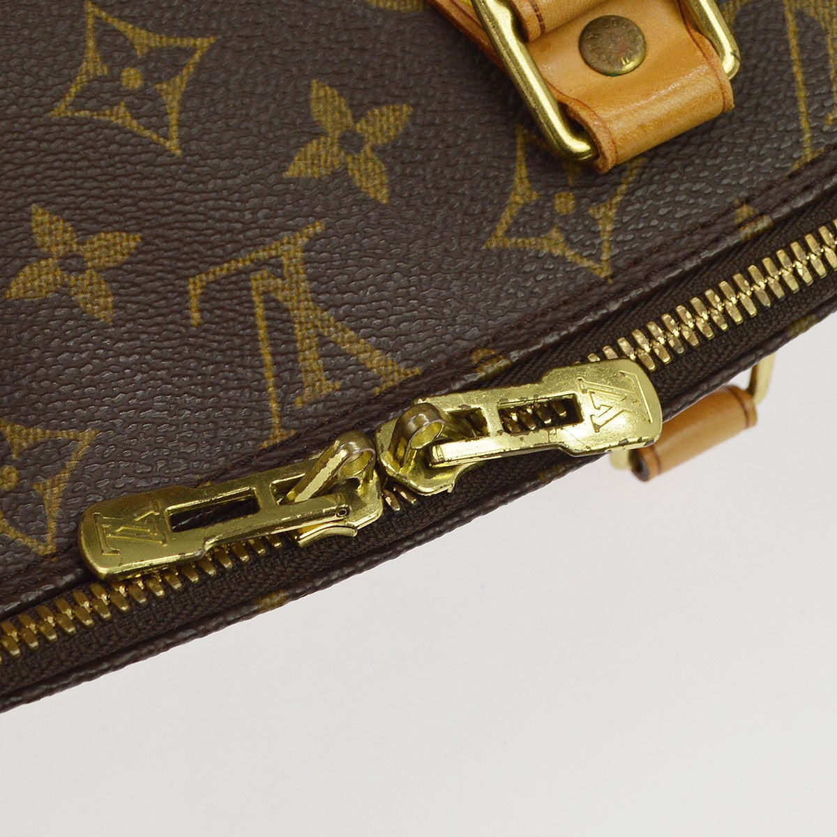 Louis Vuitton Alma Monogram Canvas Brown Canvas Handbag (Pre-Owned)
