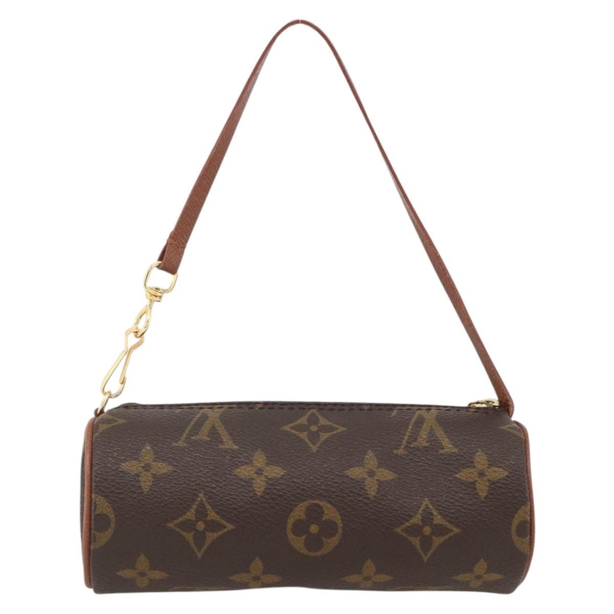 Louis Vuitton Papillon Pochette Monogram Canvas Brown Canvas Clutche & Pouche Bag (Pre-Owned)