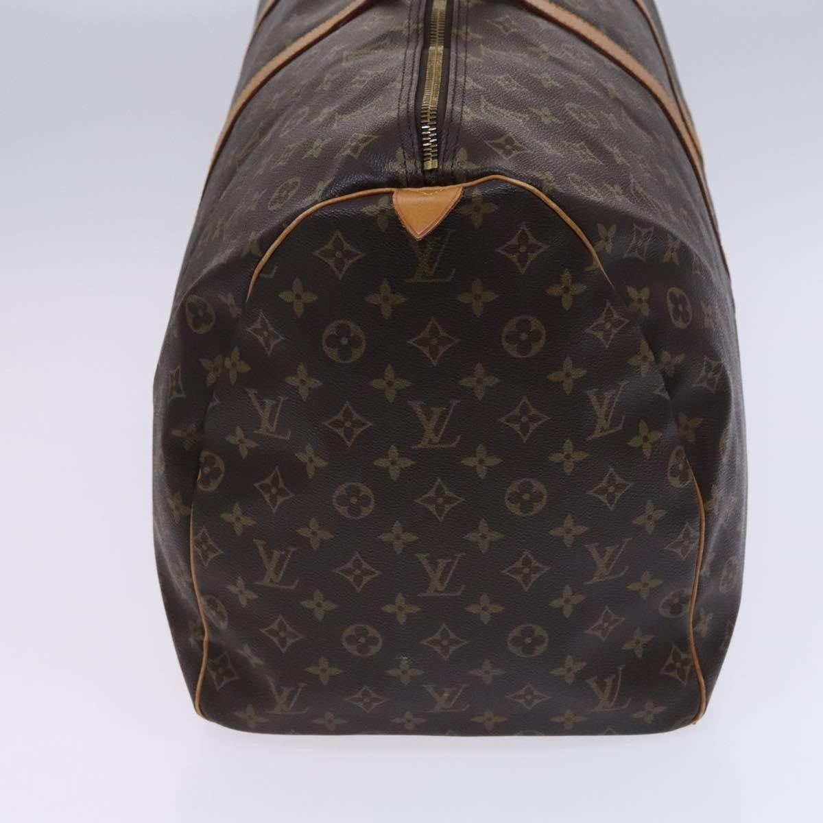 Louis Vuitton Keepall Monogram Canvas Brown Canvas Travel Bag Bag (Pre-Owned)