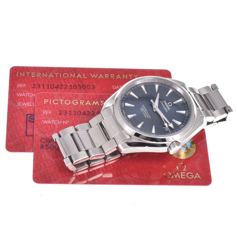Omega Seamaster Aqua Terra 150M Co-Axial Master Chronometer Automatic Stainless Steel Watch (Pre-Owned)
