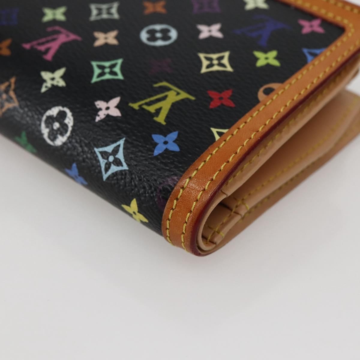 Louis Vuitton Portefeuille Viennois Monogram Canvas Multicolour Canvas Wallets Accessory (Pre-Owned)