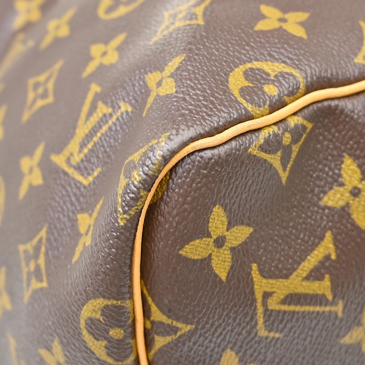 Louis Vuitton Keepall Monogram Canvas Brown Canvas Travel Bag Bag (Pre-Owned)