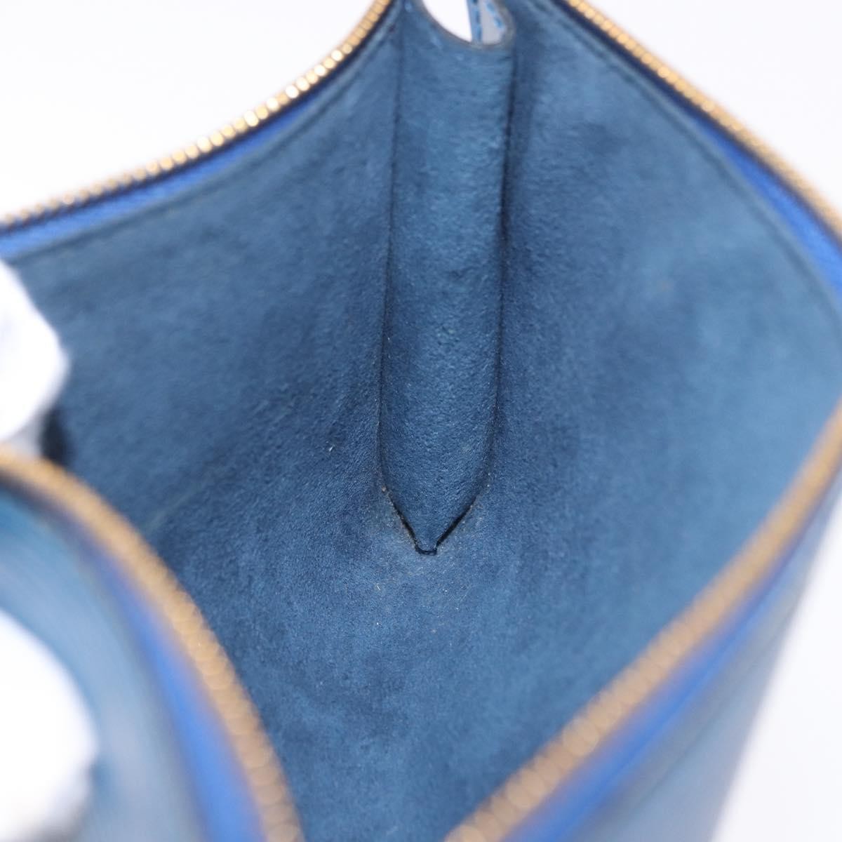 Louis Vuitton Pochette Accessoires Epi Blue Leather Clutche & Pouche Bag (Pre-Owned)