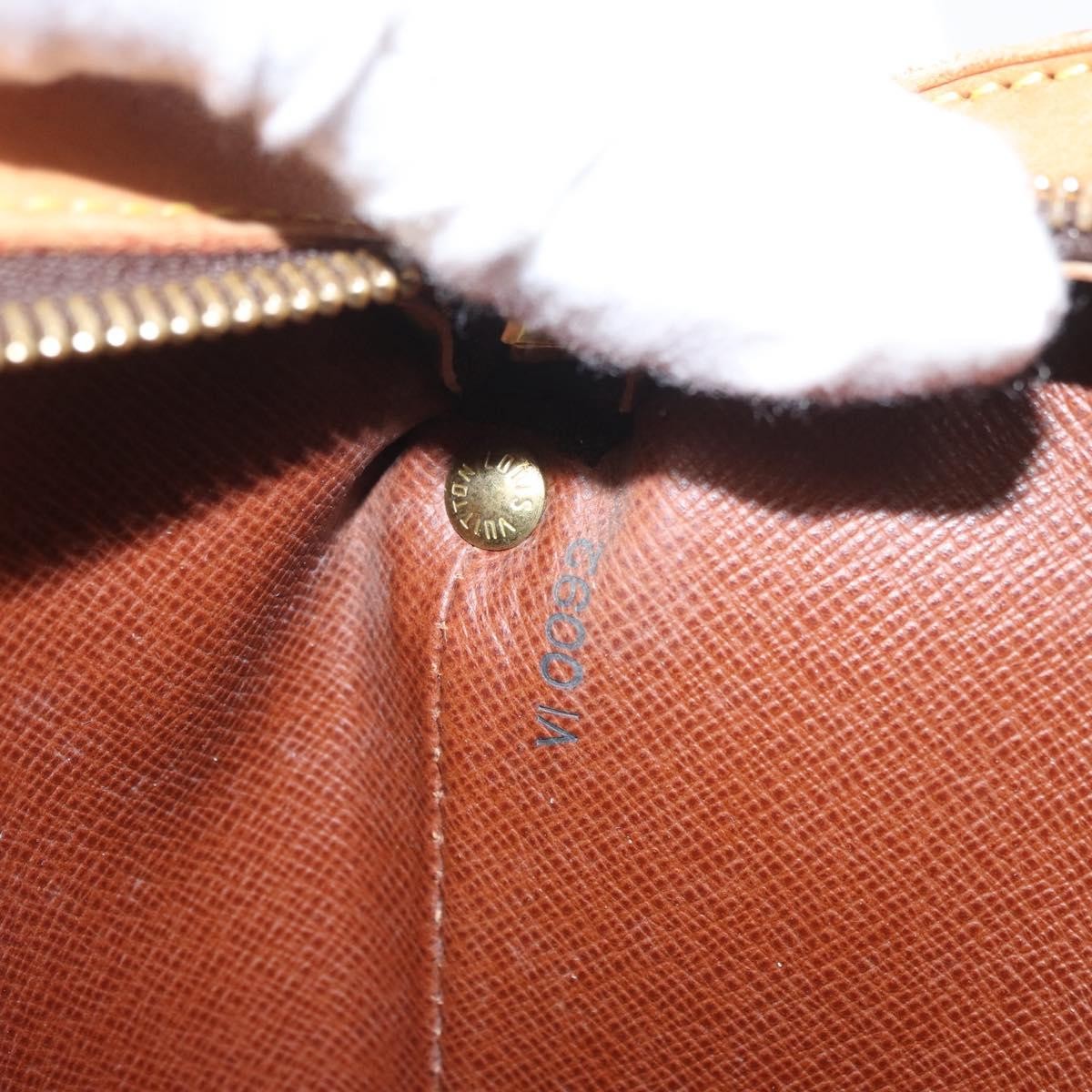 Louis Vuitton Drouot Monogram Canvas Brown Canvas Shoulder Bag Bag (Pre-Owned)