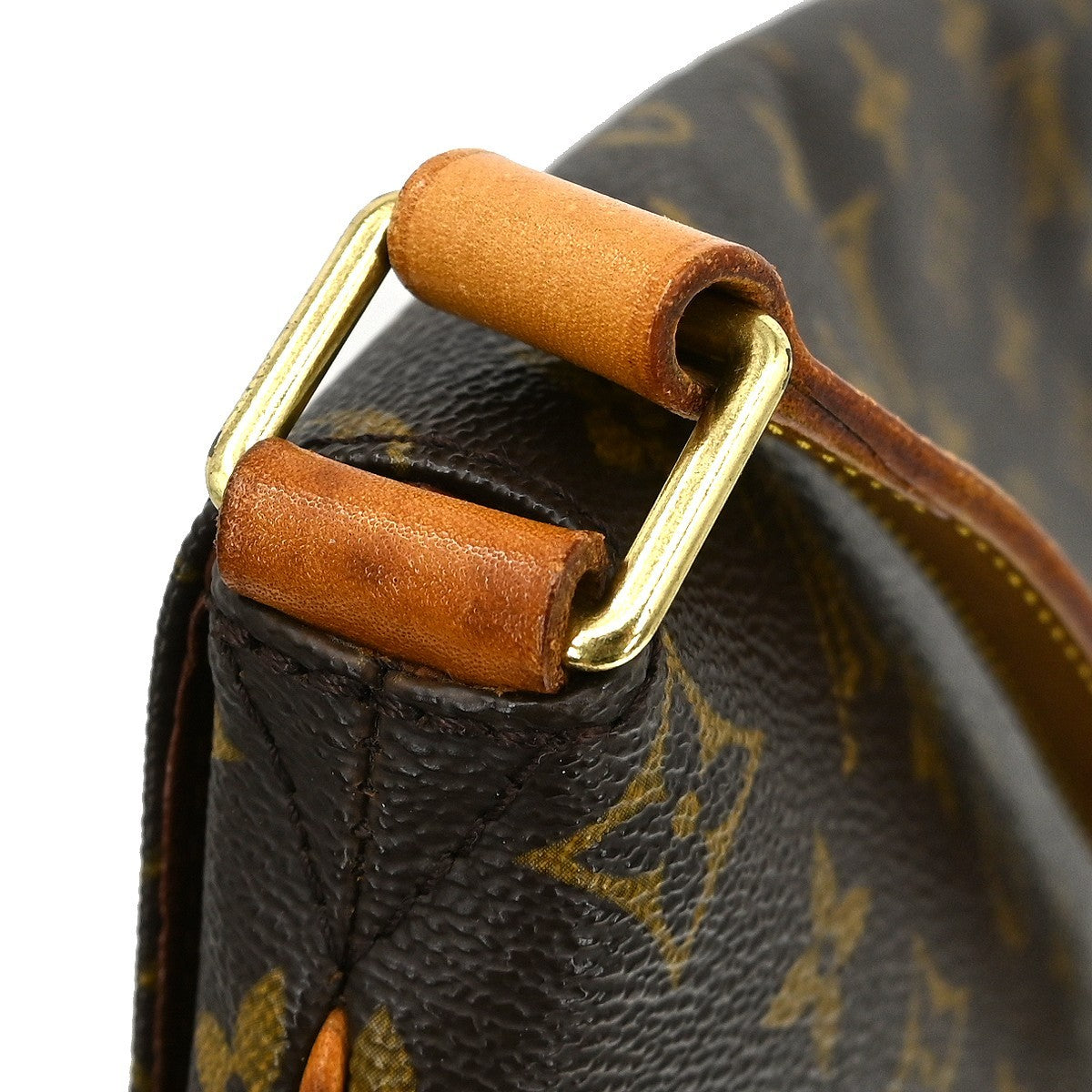 Louis Vuitton Musette Salsa Monogram Canvas Brown Canvas Shoulder Bag Bag (Pre-Owned)