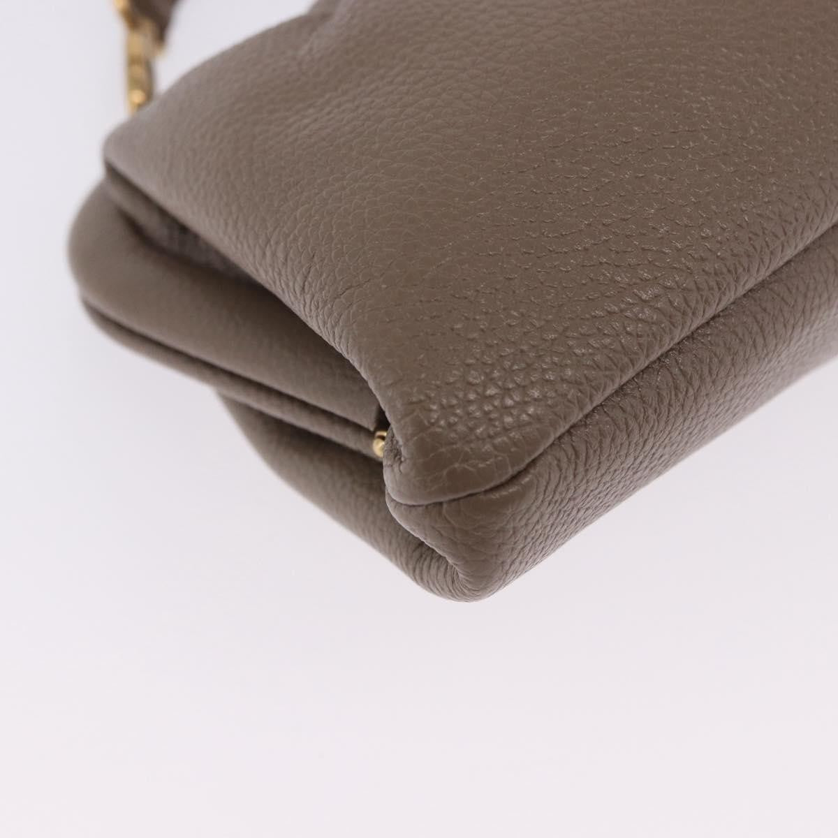 Balenciaga Cloud Clutch Leather Beige Leather Clutche & Pouche Bag (Pre-Owned)