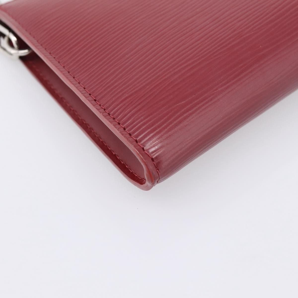 Louis Vuitton Pochette Accessoires Nm Epi Leather Red Leather Clutche & Pouche Bag (Pre-Owned)