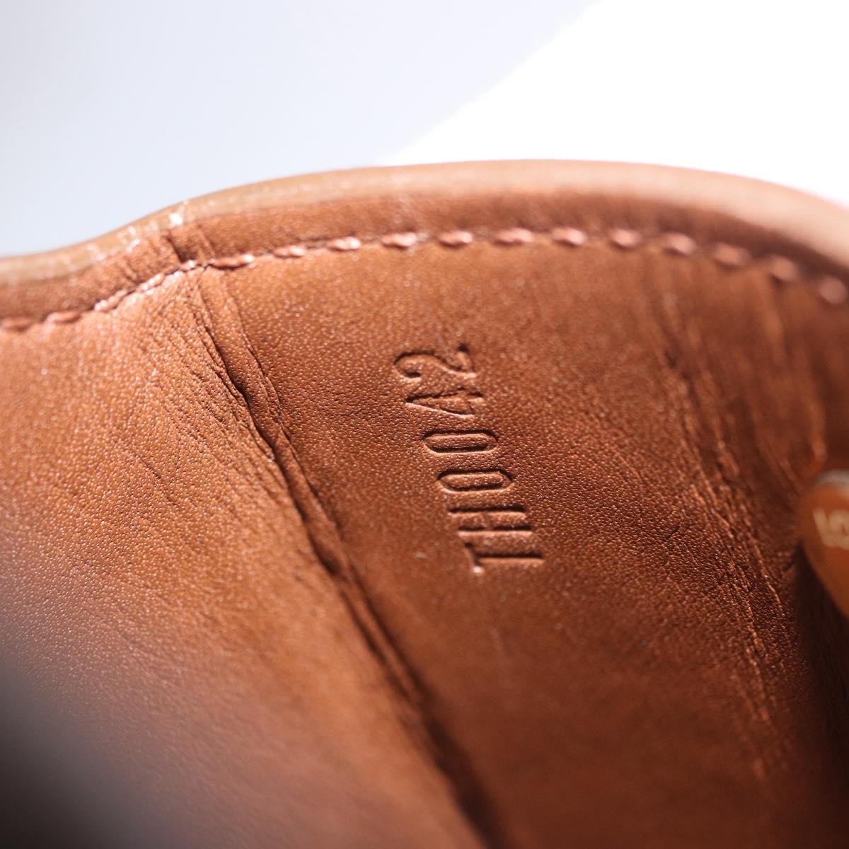 Louis Vuitton Walker Monogram Vernis Brown Patent_Leather Wallets Accessory (Pre-Owned)