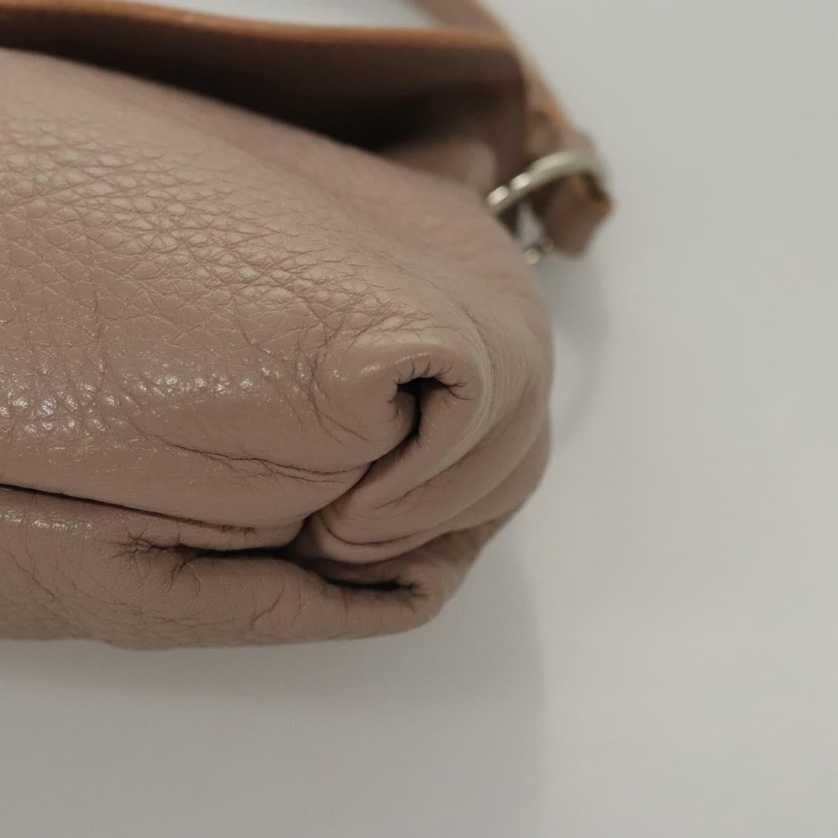 Chloe Lily Leather Pink Leather Handbag (Pre-Owned)