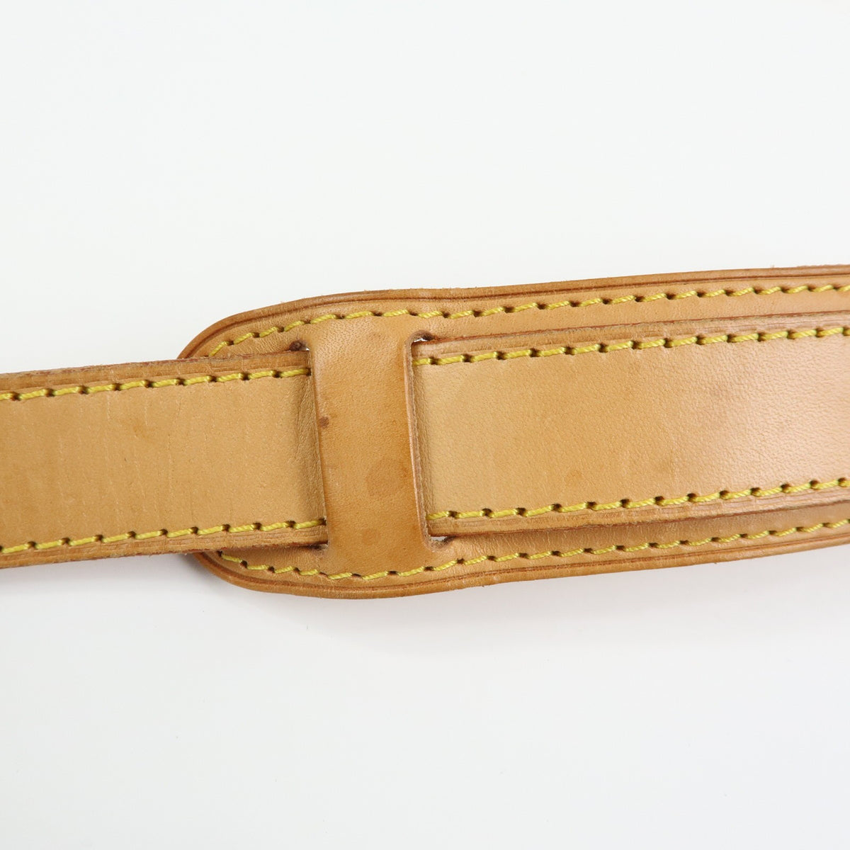 Louis Vuitton Adjustable Shoulder Strap Vachetta Leather Beige Leather Straps Accessory (Pre-Owned)