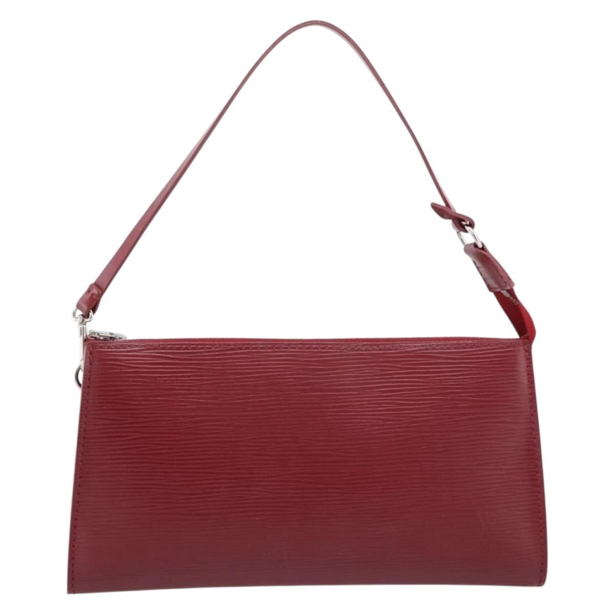 Louis Vuitton Pochette Accessoires Nm Epi Leather Red Leather Clutche & Pouche Bag (Pre-Owned)