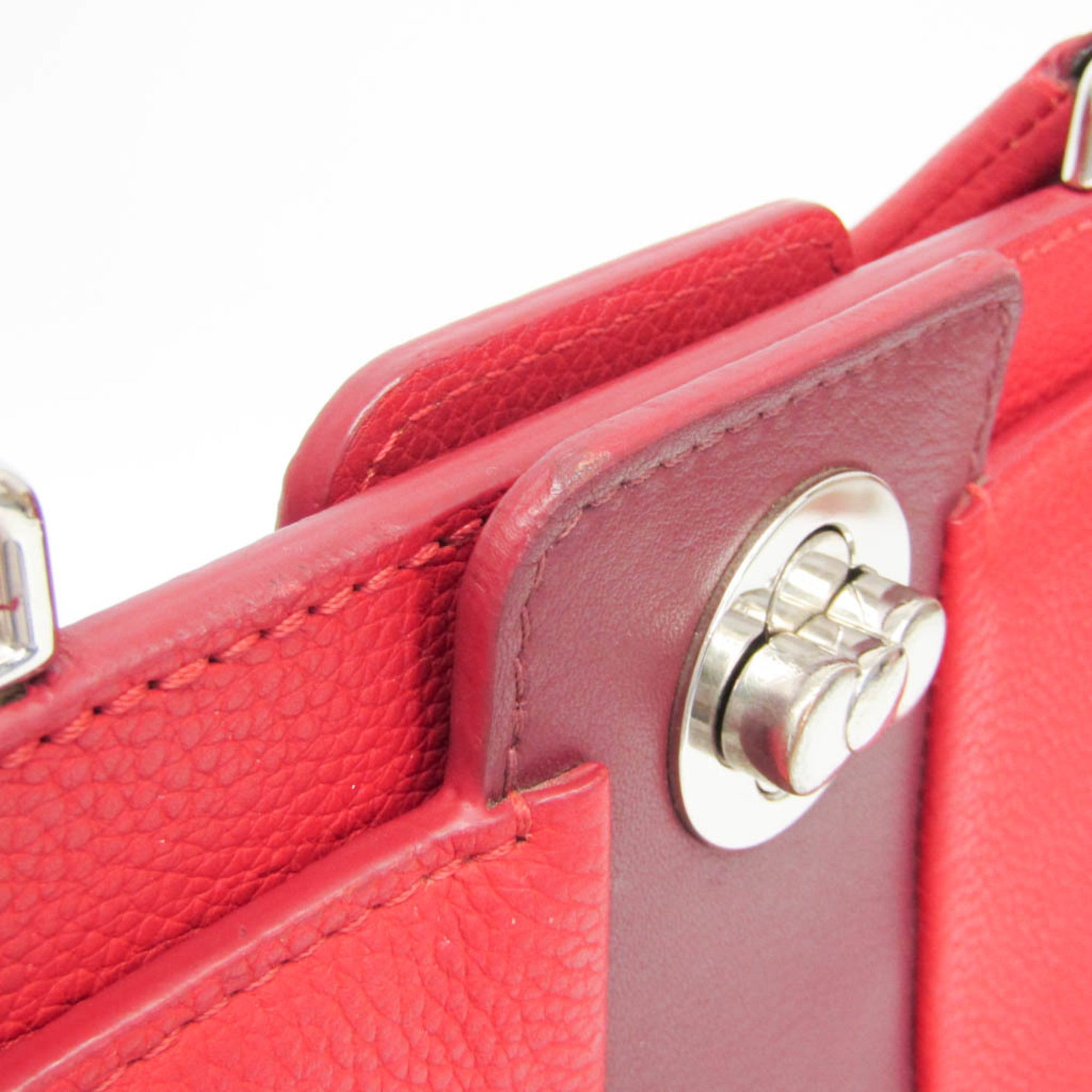 Louis Vuitton Astrid Leather Red Leather Handbag (Pre-Owned)