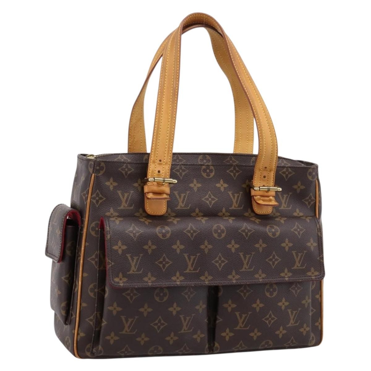Louis Vuitton Multipli Cite Monogram Canvas Brown Canvas Shoulder Bag Bag (Pre-Owned)