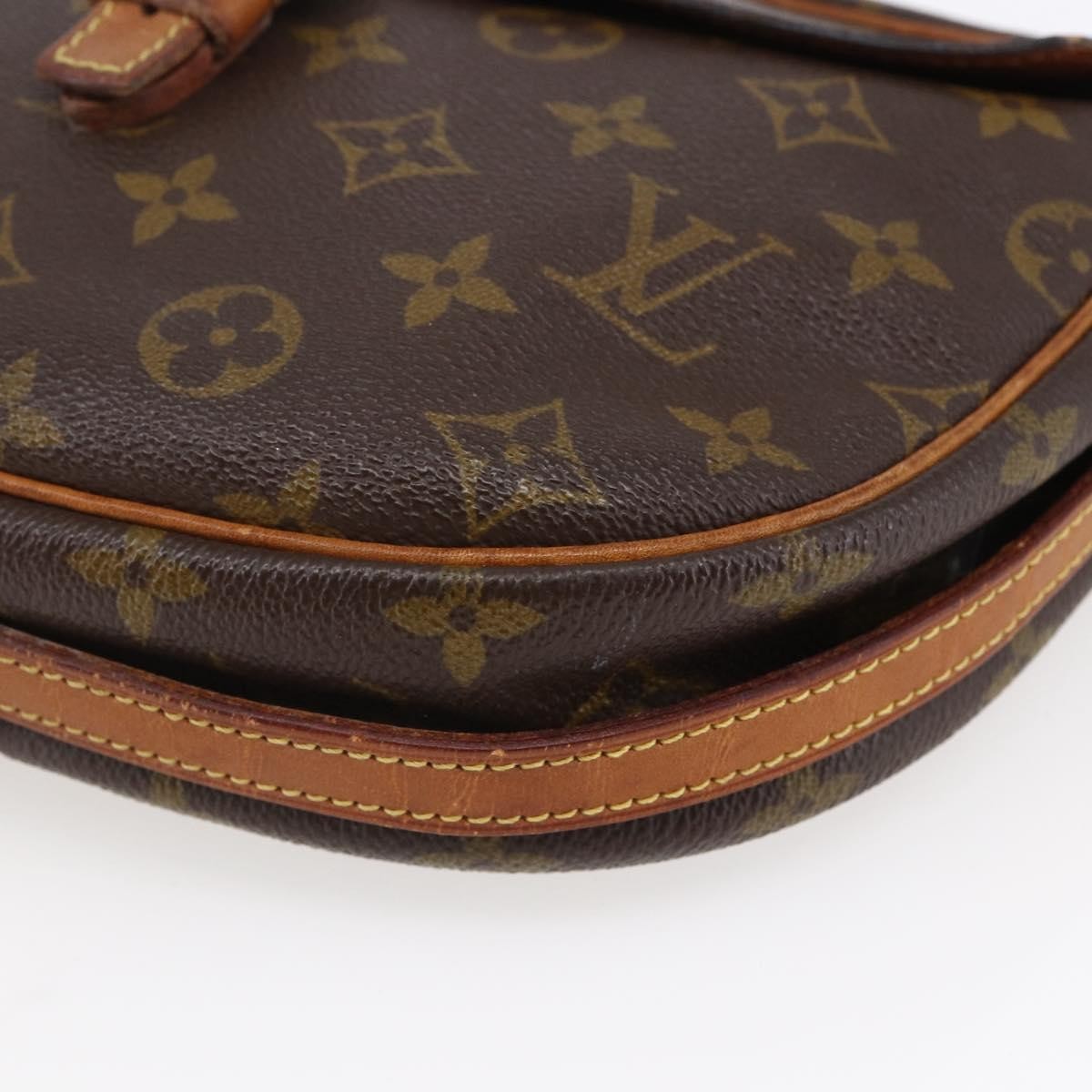 Louis Vuitton Jeune Fille Monogram Canvas Brown Canvas Shoulder Bag Bag (Pre-Owned)