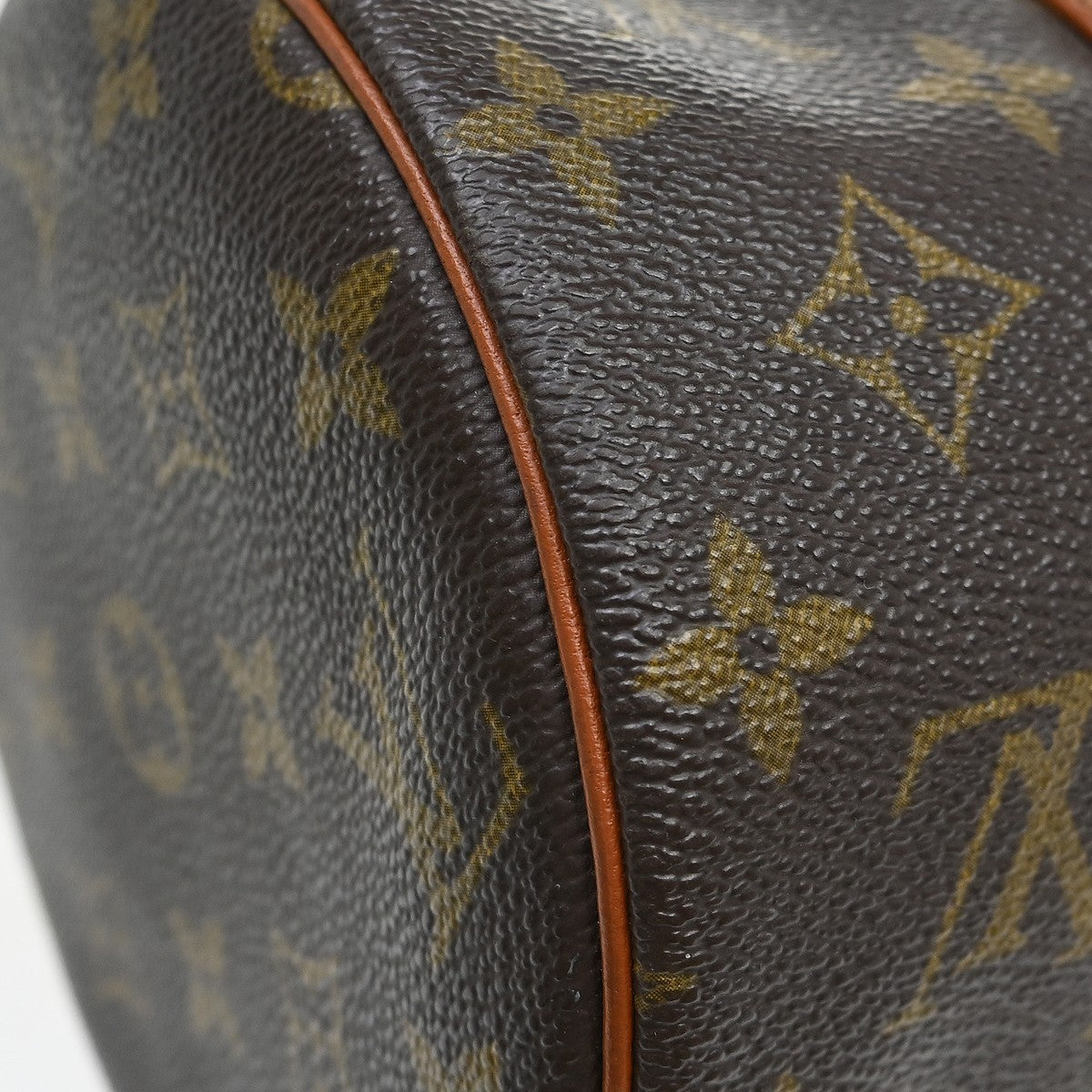 Louis Vuitton Papillon Monogram Canvas Brown Canvas Handbag (Pre-Owned)