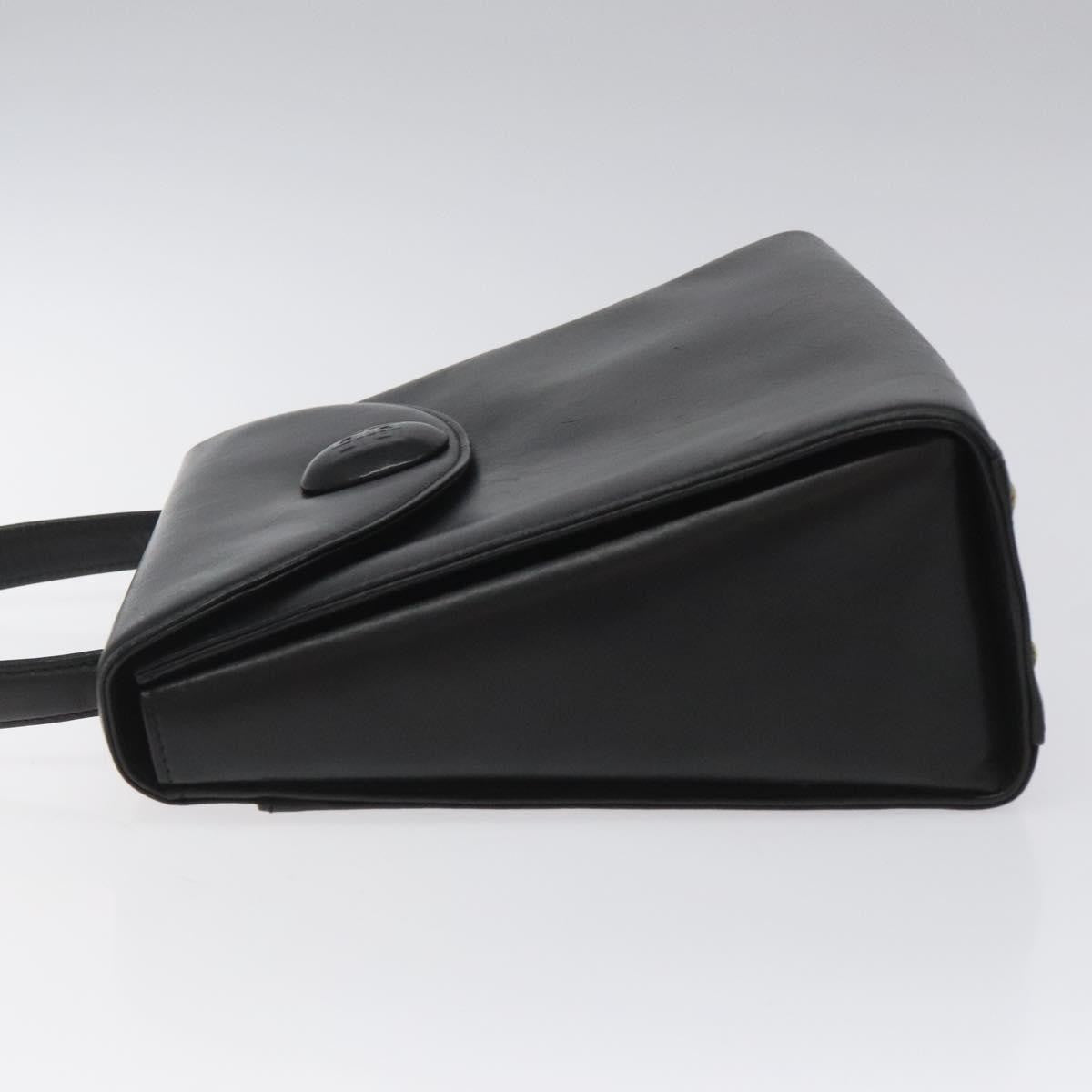 Givenchy Vintage Leather Black Leather Handbag (Pre-Owned)