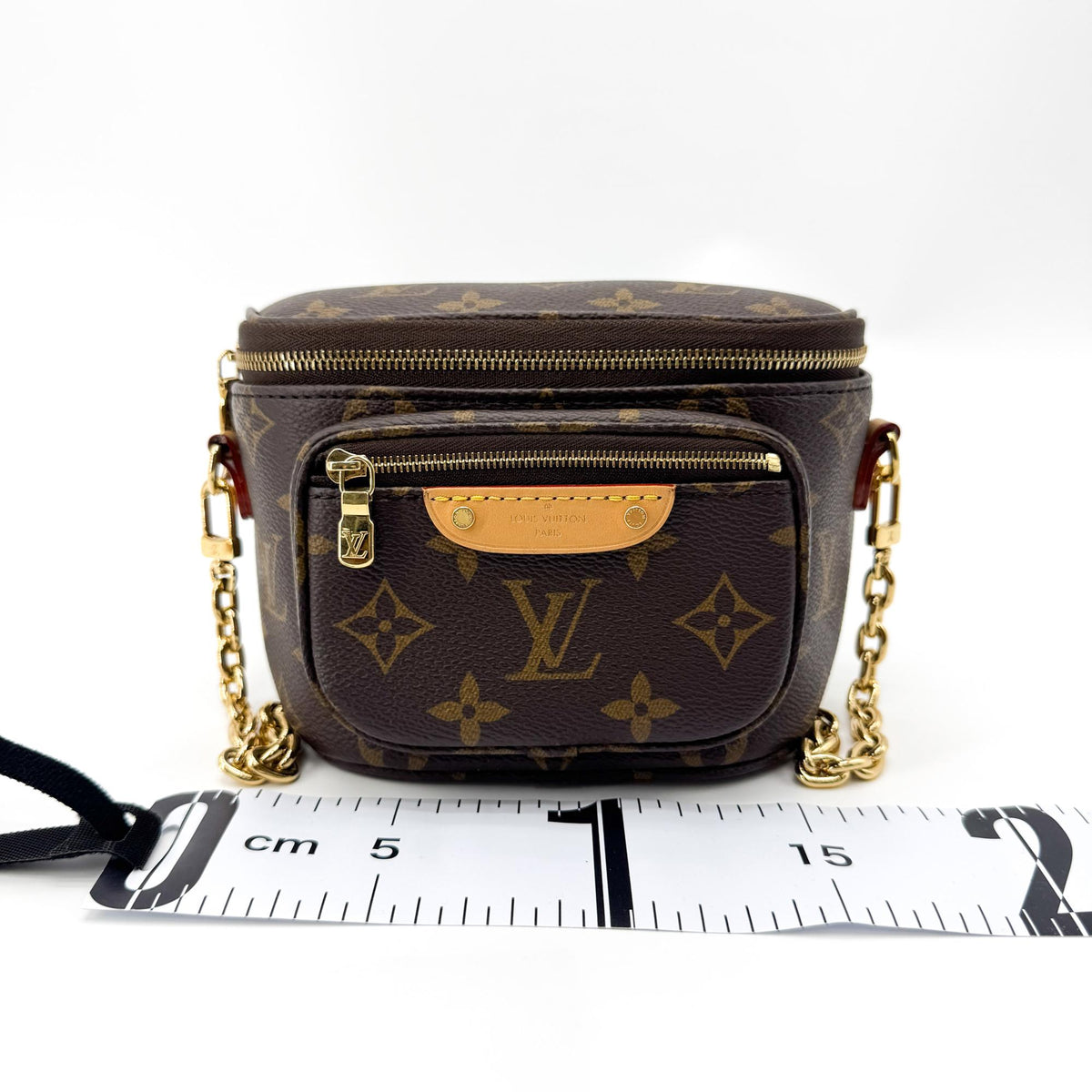 Louis Vuitton Bum Monogram Canvas Brown Canvas Clutche & Pouche Bag (Pre-Owned)