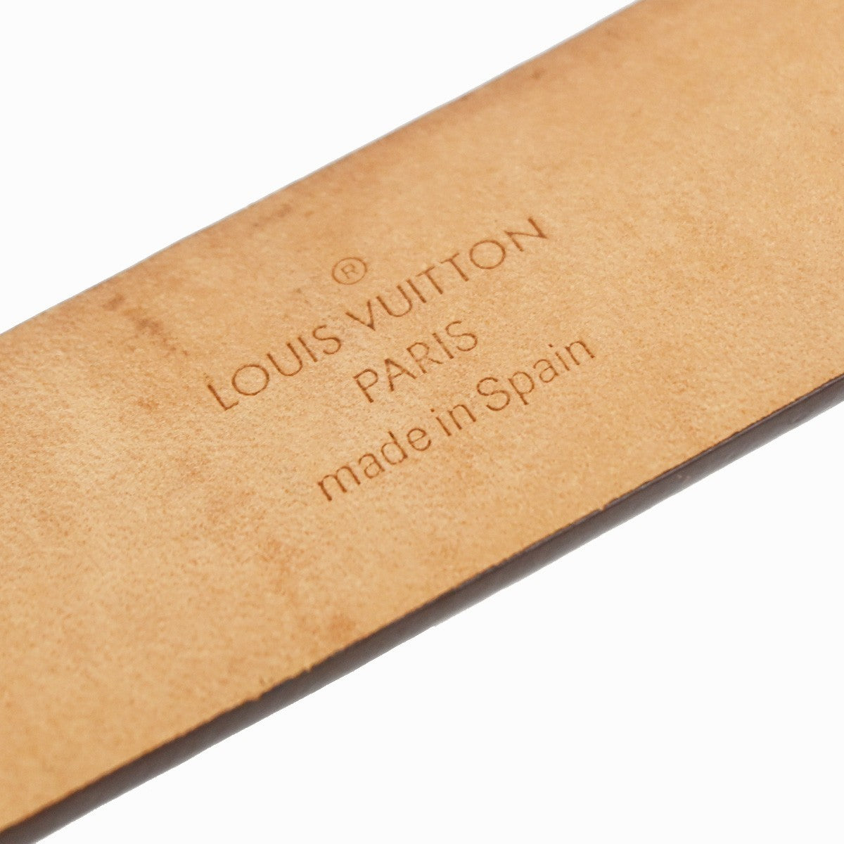 Louis Vuitton Ceinture Carre Belt Damier Brown Canvas Belts Accessory (Pre-Owned)