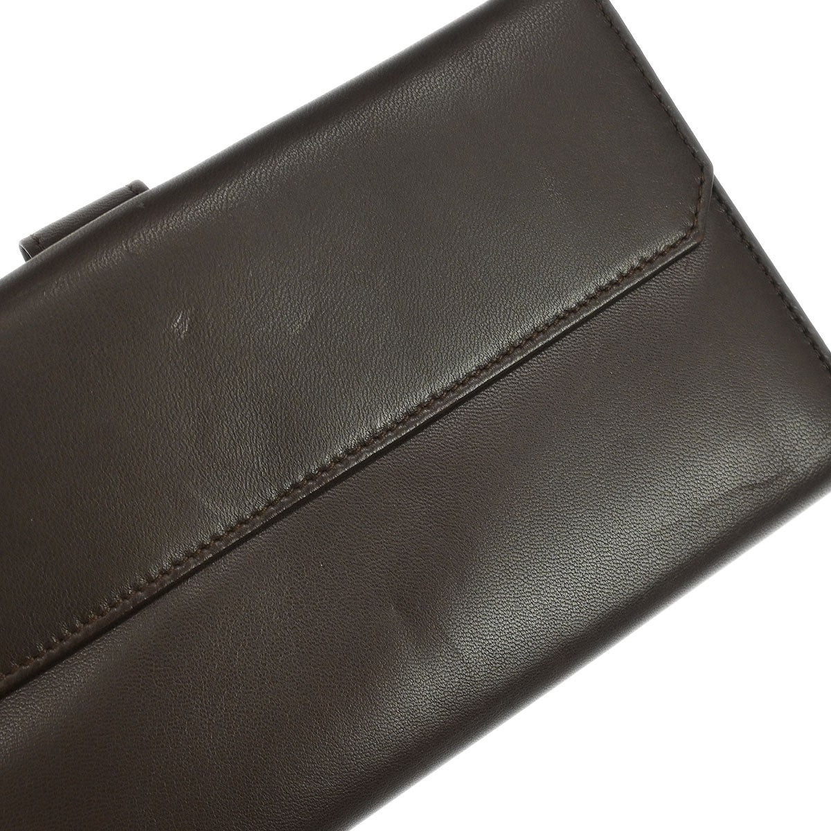 Loewe Anagram Leather Brown Leather Wallets Accessory (Pre-Owned)