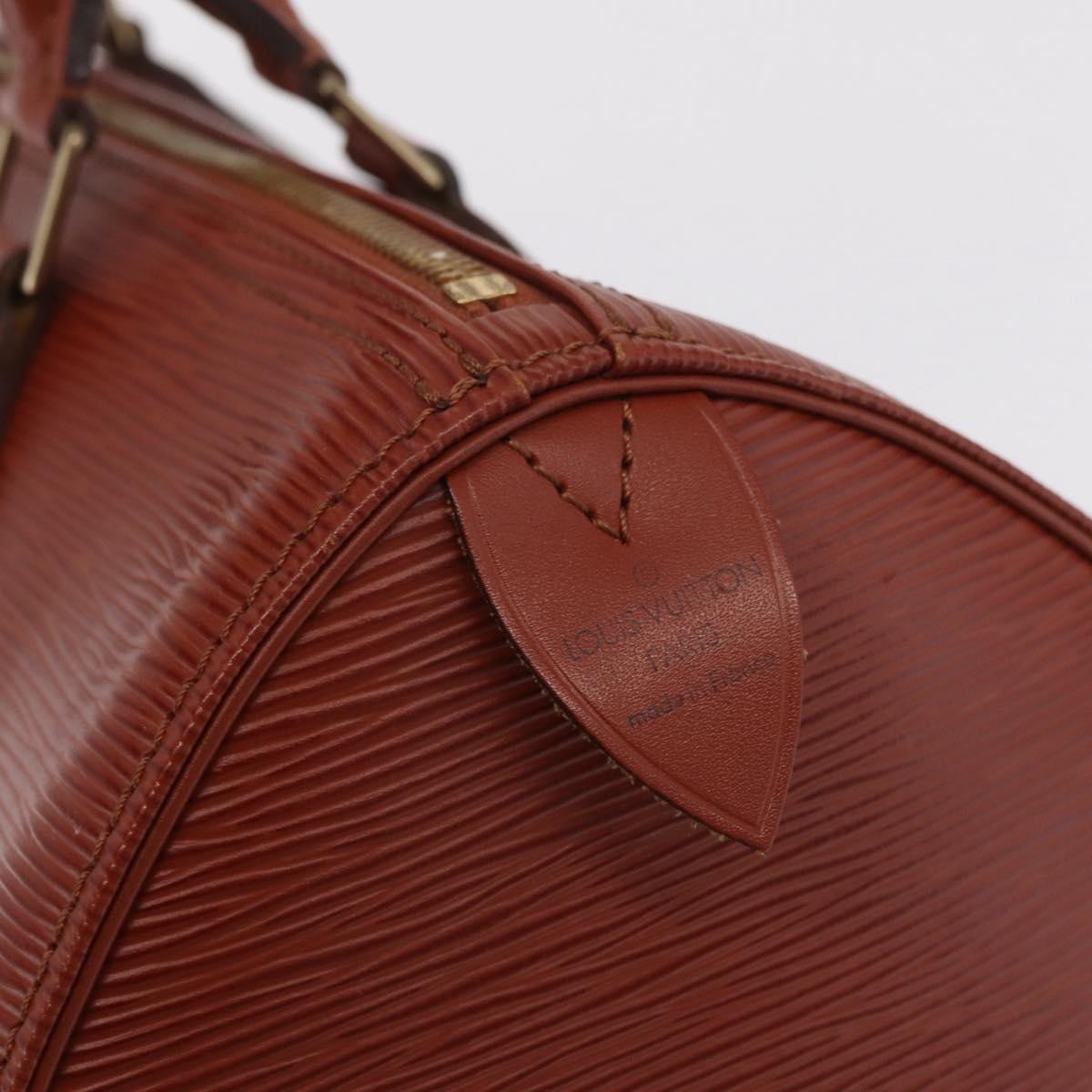 Louis Vuitton Speedy Epi Leather Brown Leather Handbag (Pre-Owned)