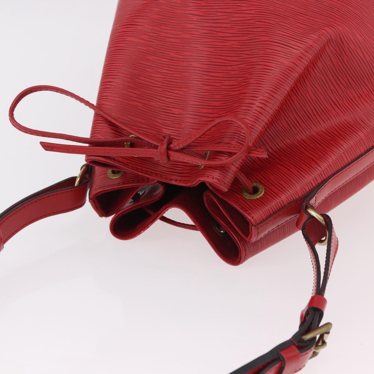 Louis Vuitton Noe Epi Leather Red Leather Shoulder Bag Bag (Pre-Owned)