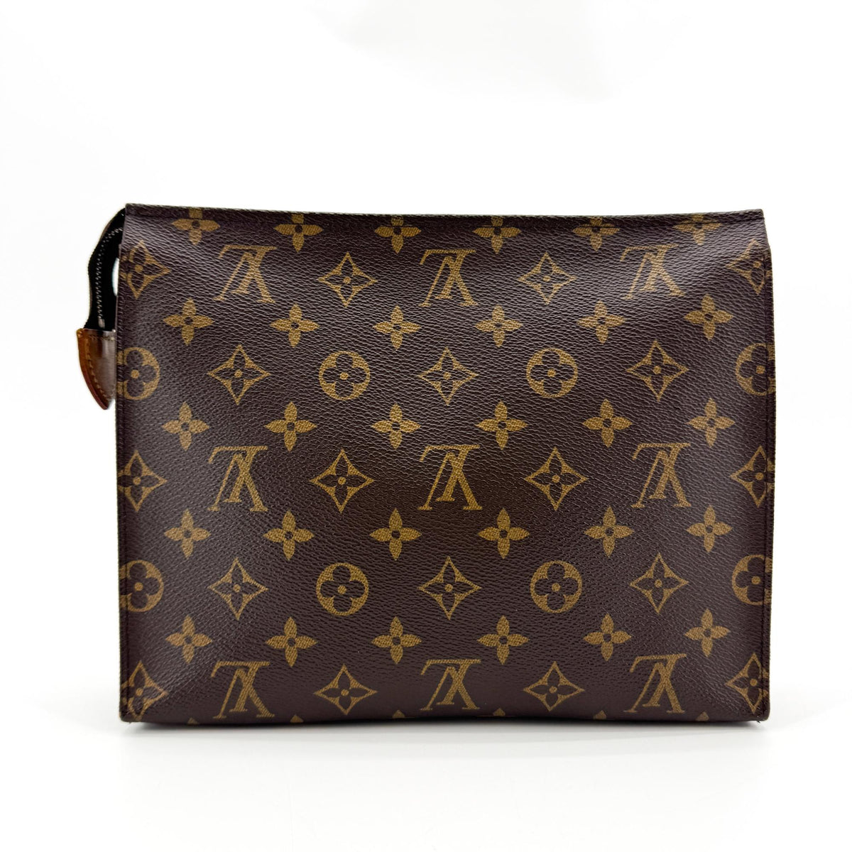 Louis Vuitton Toiletry Pouch Nm Monogram Canvas Brown Canvas Toiletry Case Accessory (Pre-Owned)