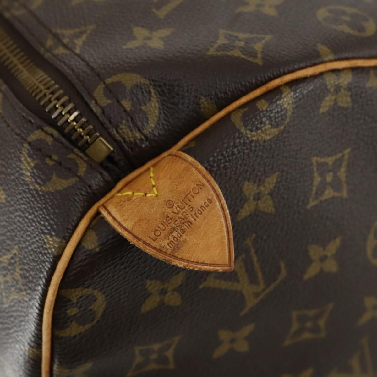 Louis Vuitton Keepall Monogram Canvas Brown Canvas Travel Bag Bag (Pre-Owned)