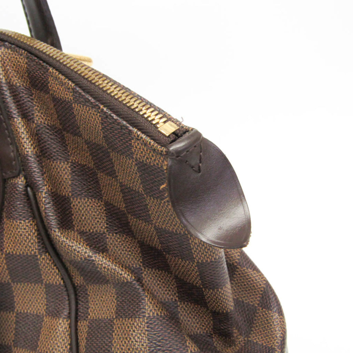 Louis Vuitton Verona Damier Brown Canvas Handbag (Pre-Owned)