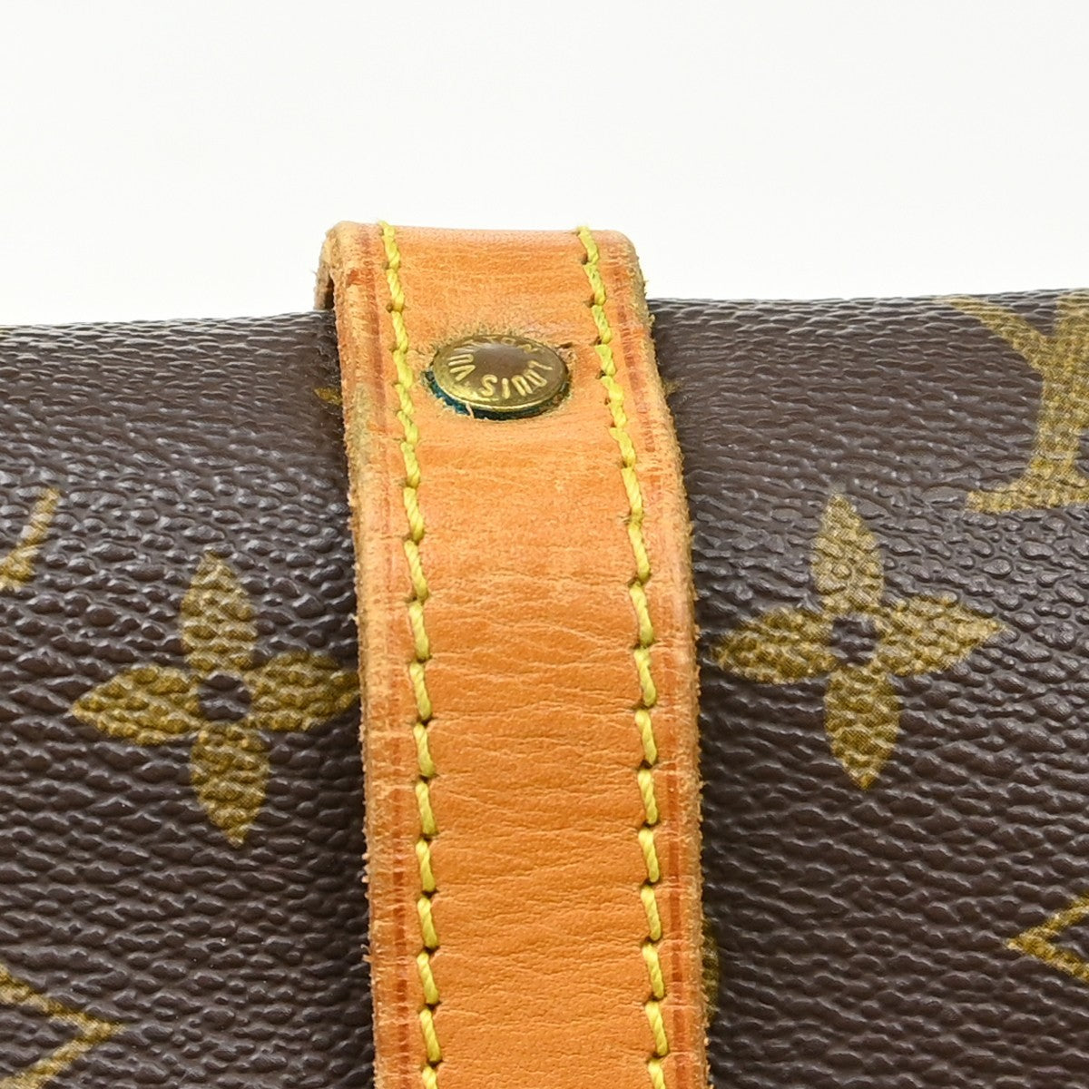 Louis Vuitton Saumur Monogram Brown Canvas Shoulder Bag Bag (Pre-Owned)