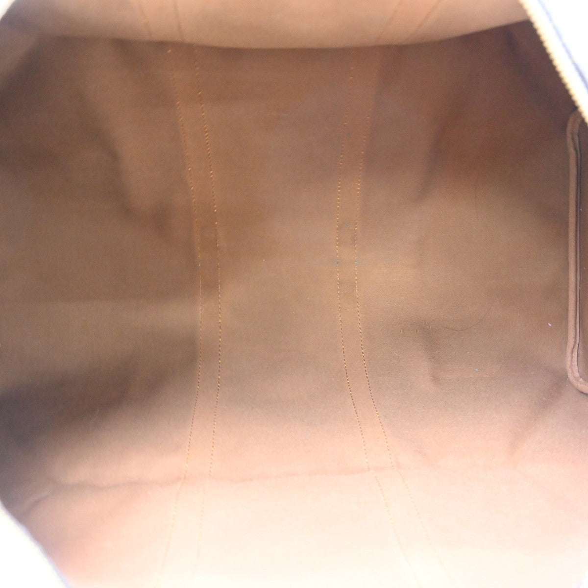Louis Vuitton Keepall Monogram Brown Canvas Travel Bag Bag (Pre-Owned)