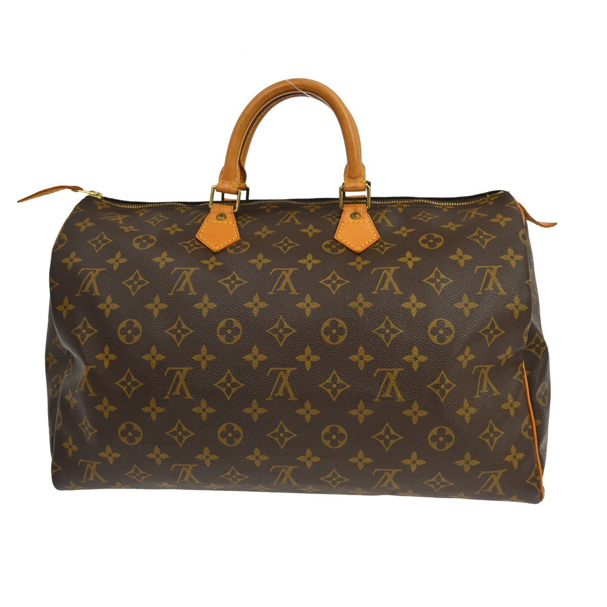Louis Vuitton Speedy Monogram Canvas Brown Canvas Handbag (Pre-Owned)