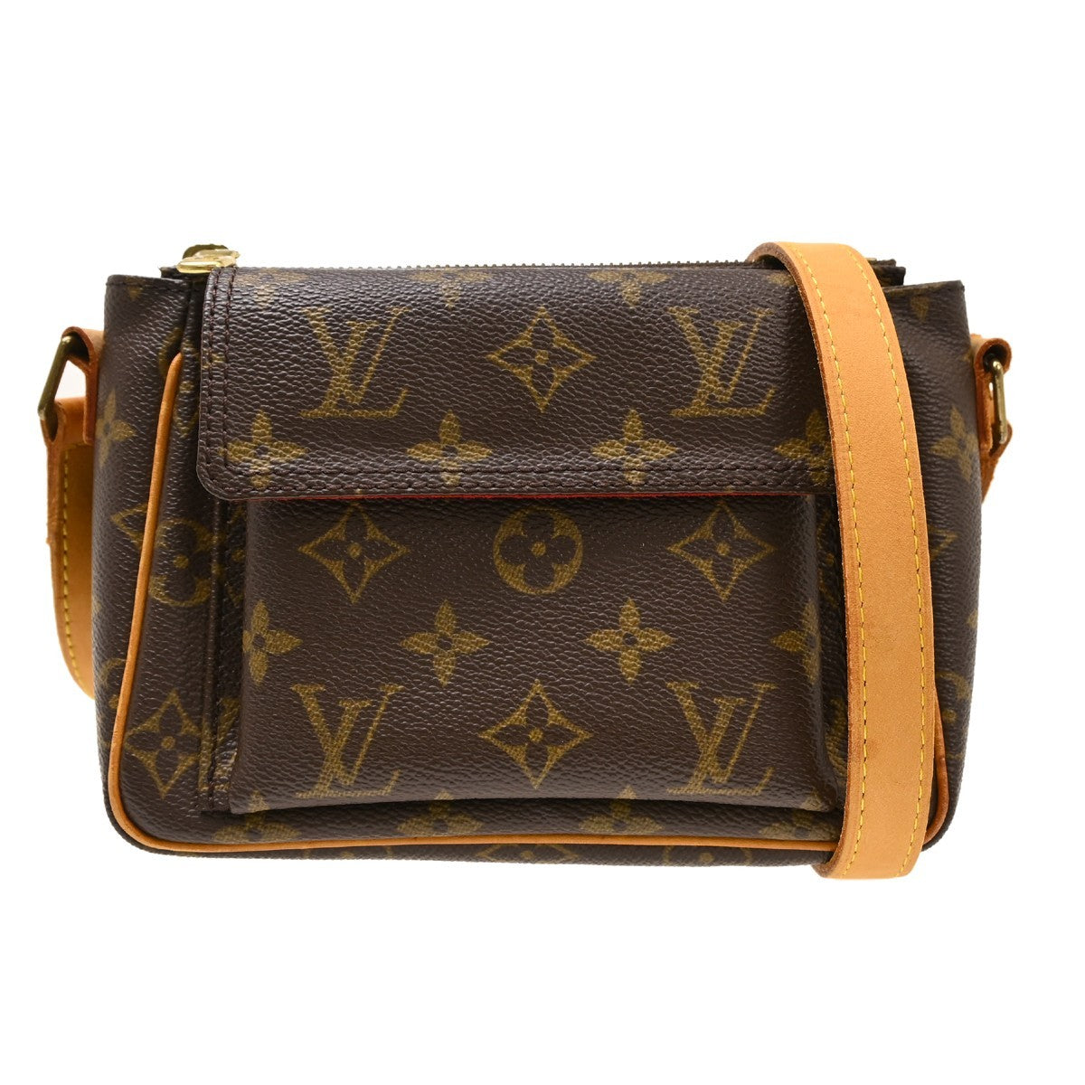 Louis Vuitton Viva Cite Monogram Canvas Brown Canvas Shoulder Bag Bag (Pre-Owned)