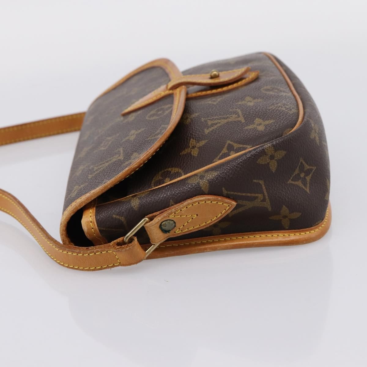 Louis Vuitton Sac Gibeciere Messenger Monogram Canvas Brown Canvas Shoulder Bag Bag (Pre-Owned)