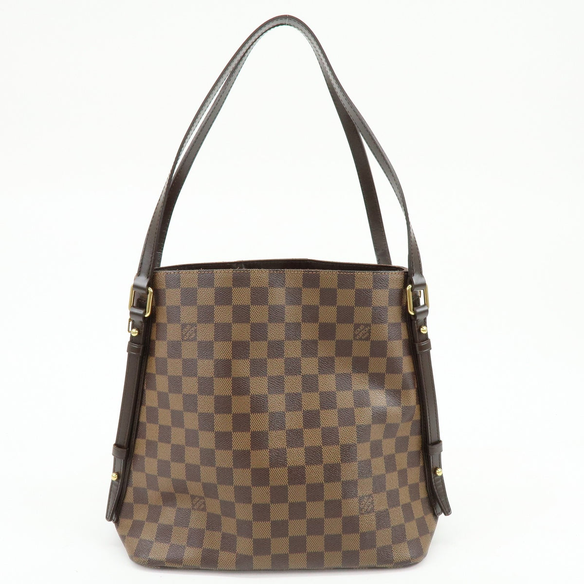 Louis Vuitton Cabas Rivington Damier Brown Canvas Tote Bag Bag (Pre-Owned)