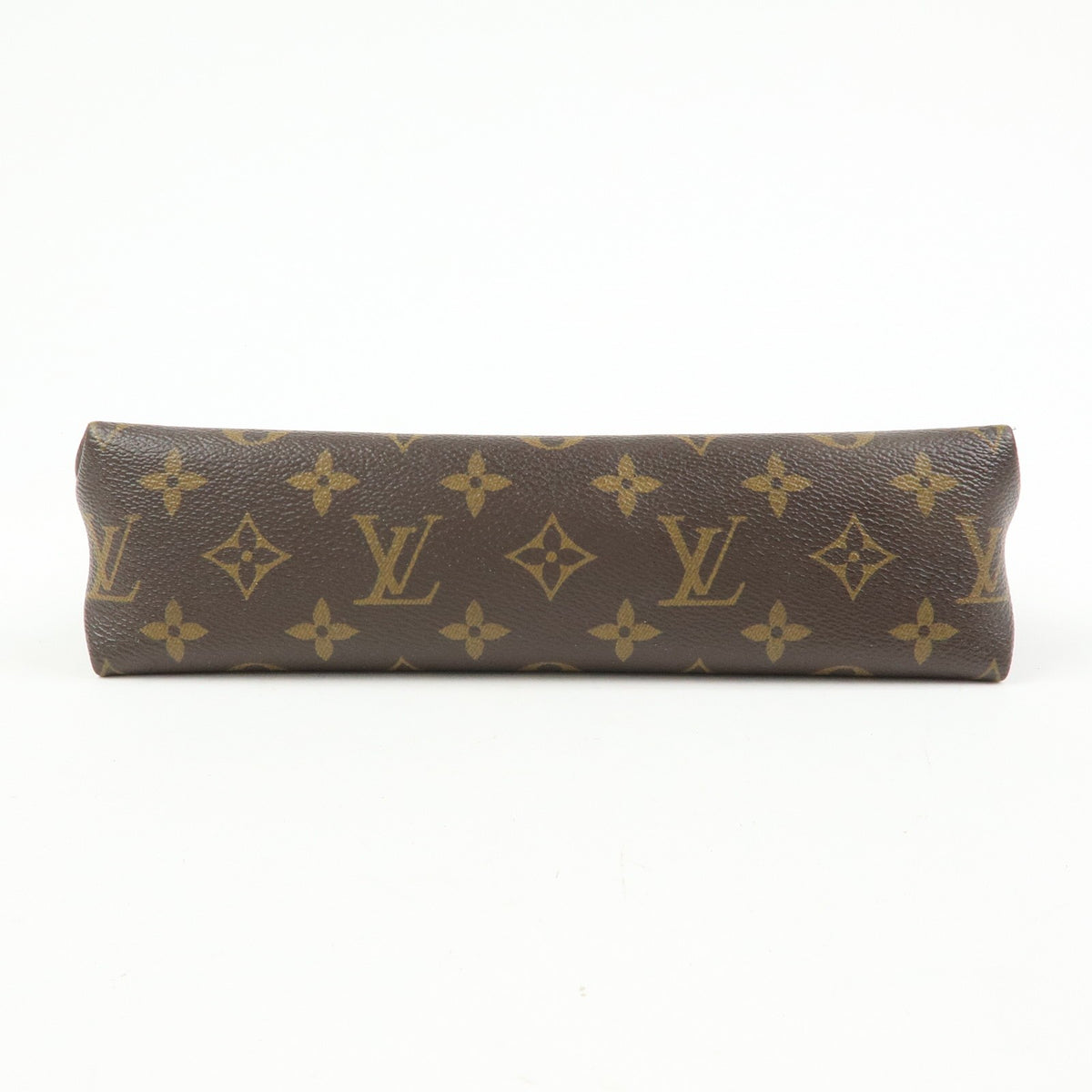 Louis Vuitton Saint Placide Monogram Canvas And Leather Brown Canvas Handbag (Pre-Owned)