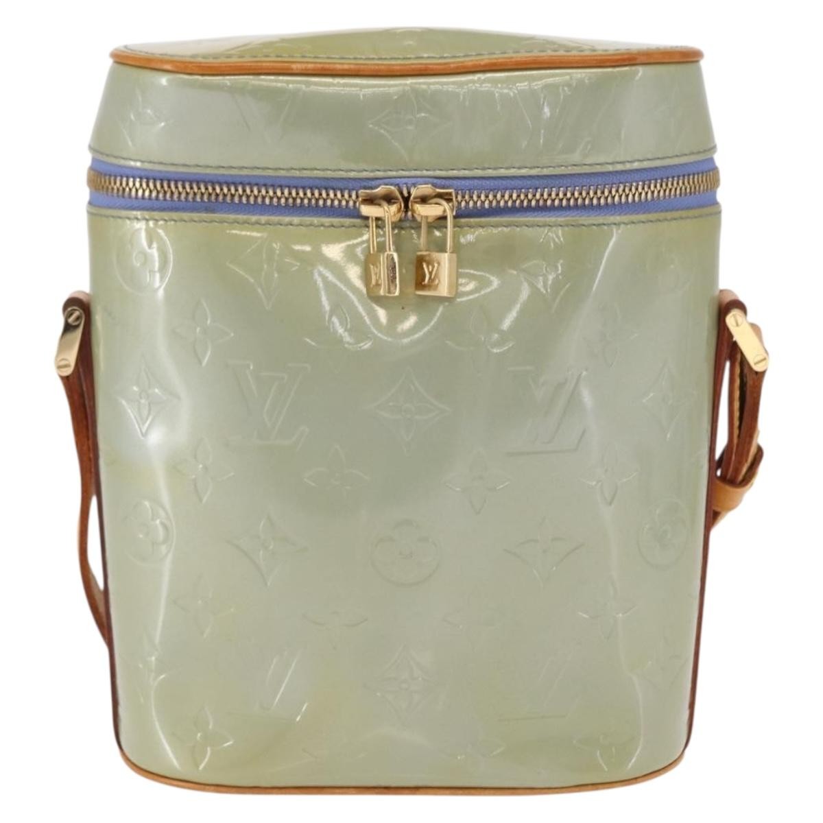 Louis Vuitton Sullivan Monogram Vernis Gray Patent_Leather Shoulder Bag Bag (Pre-Owned)