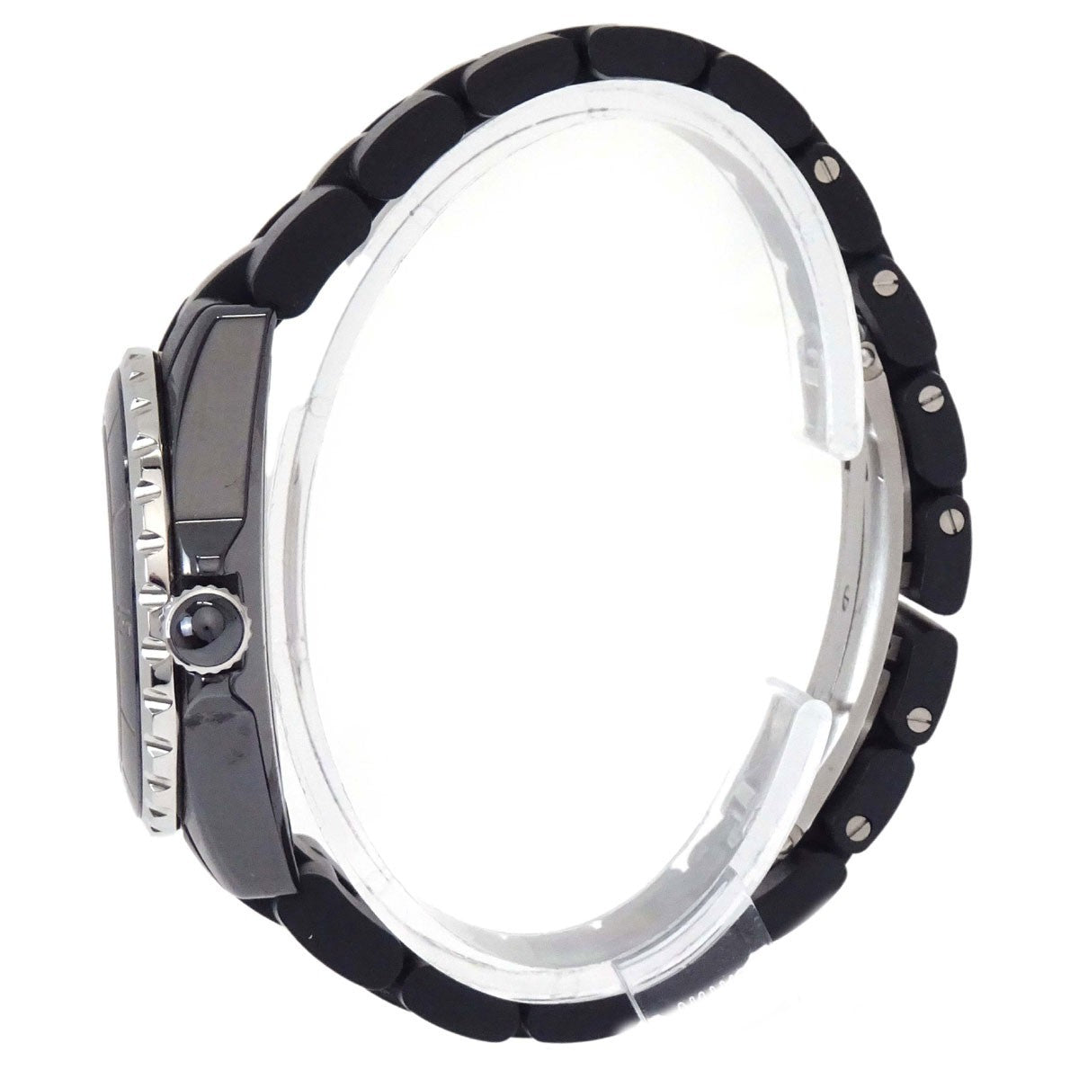 Chanel J12 Quartz Ceramic And Stainless Steel Watch (Pre-Owned)